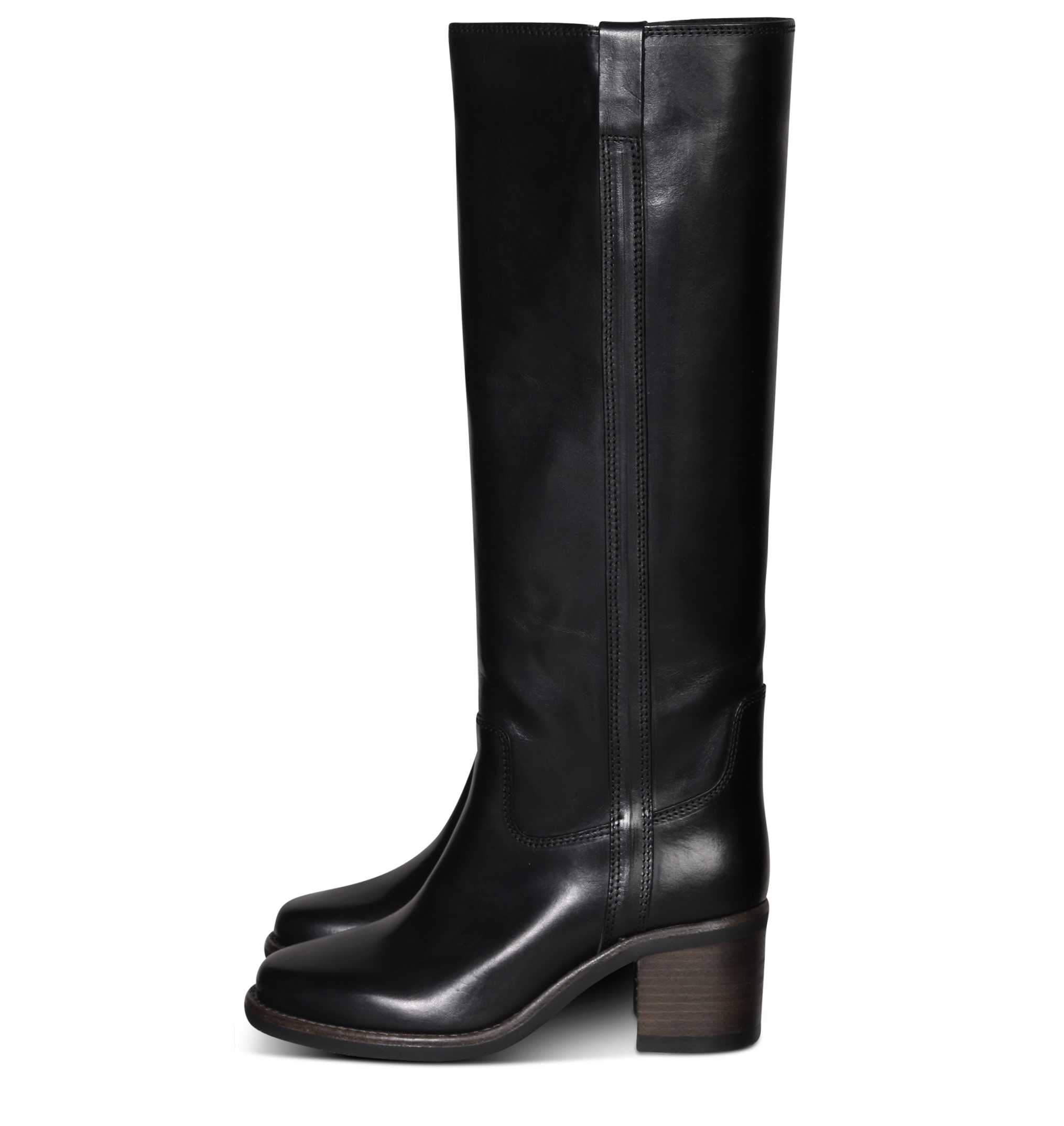 ISABEL MARANT Seenia High Boots in Black 40
