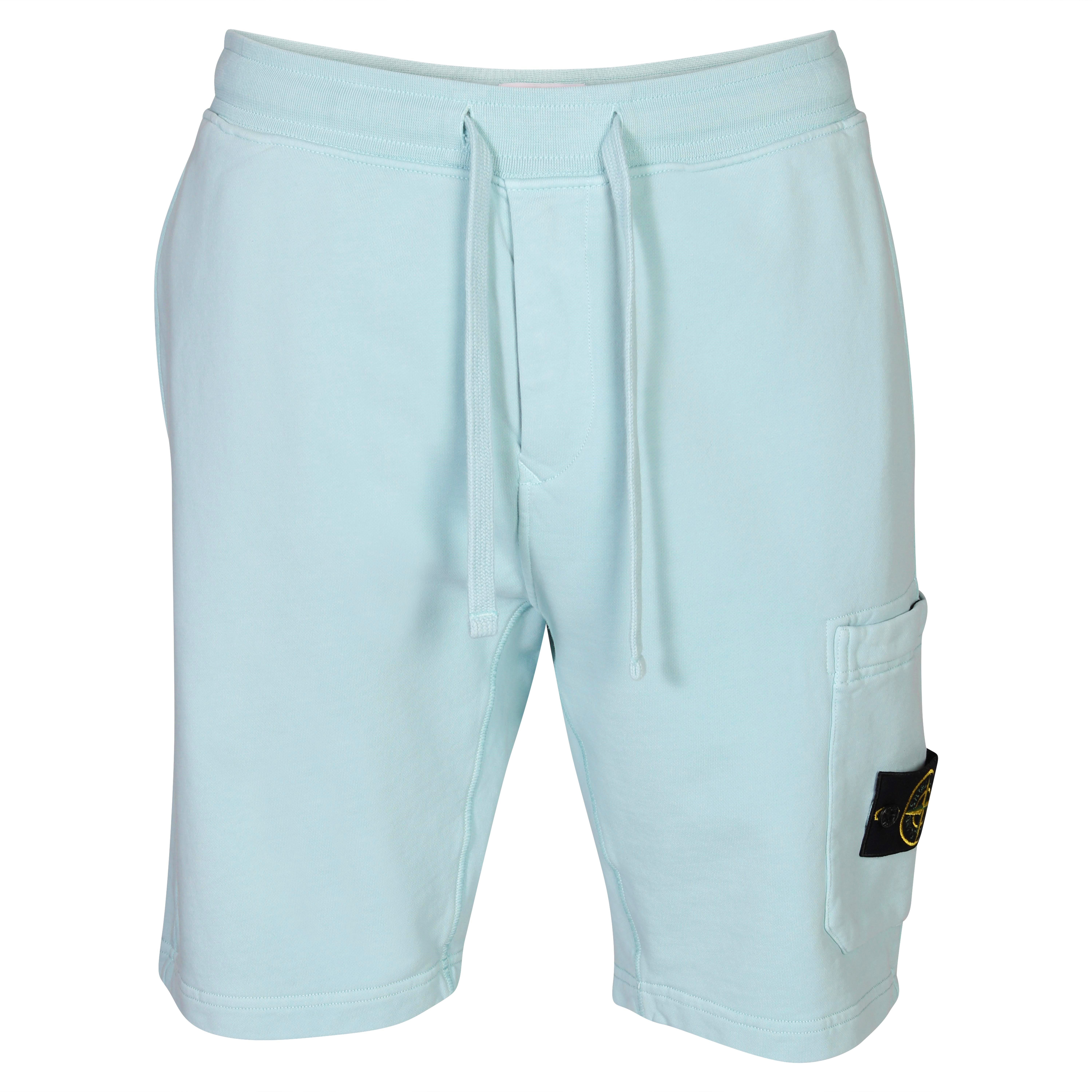 Stone Island Sweat Shorts in Light Blue