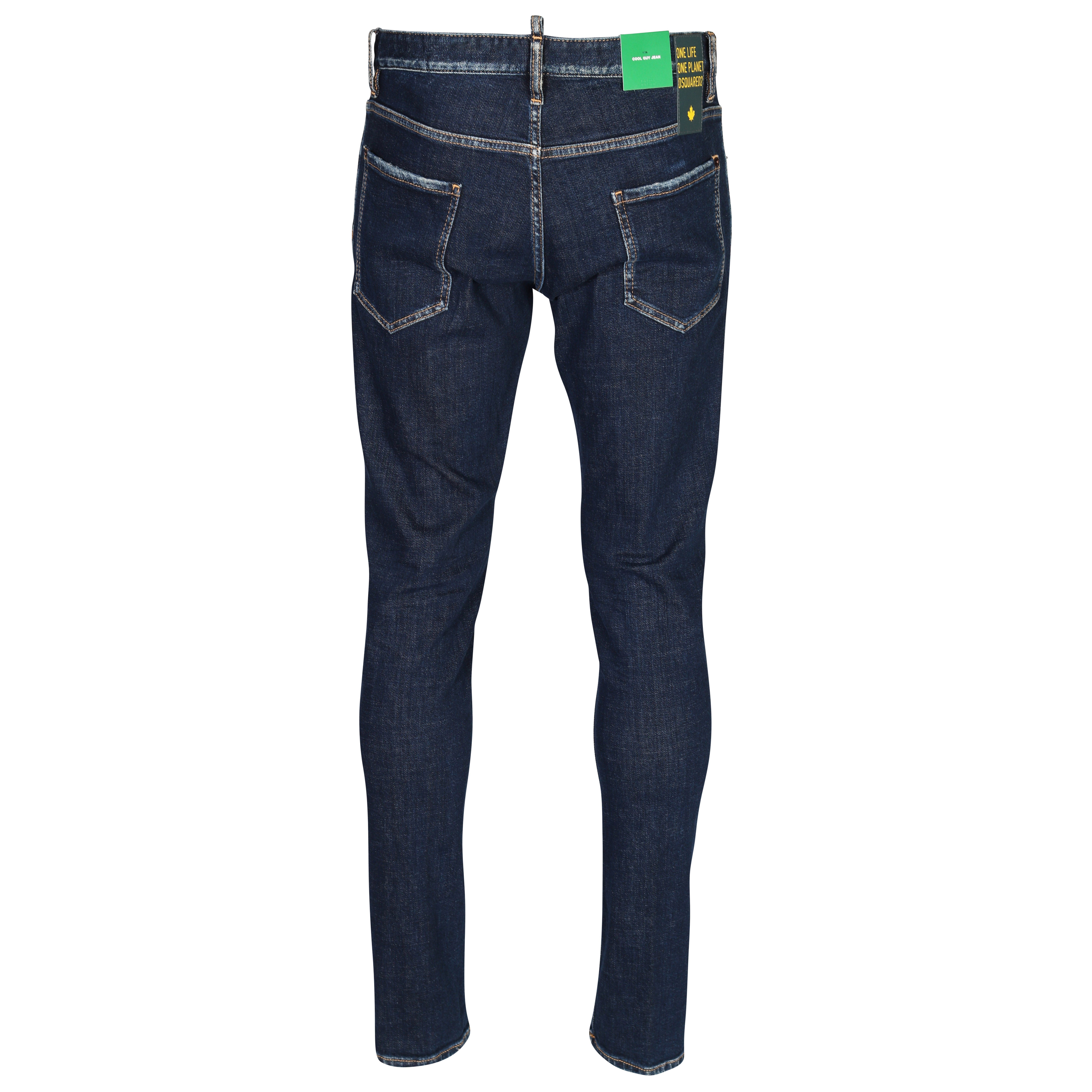 DSQUARED2 Green Label Cool Guy Jeans in Dark Blue 46