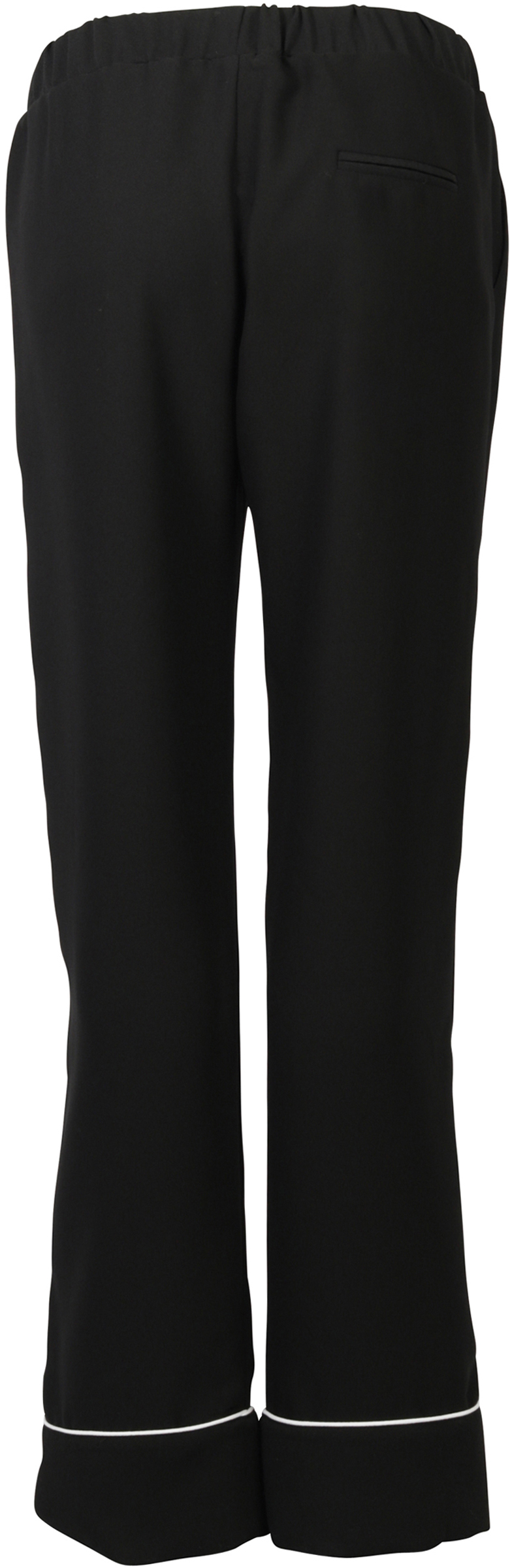 Shirtaporter Hose Bootcut schwarz/weiss 34