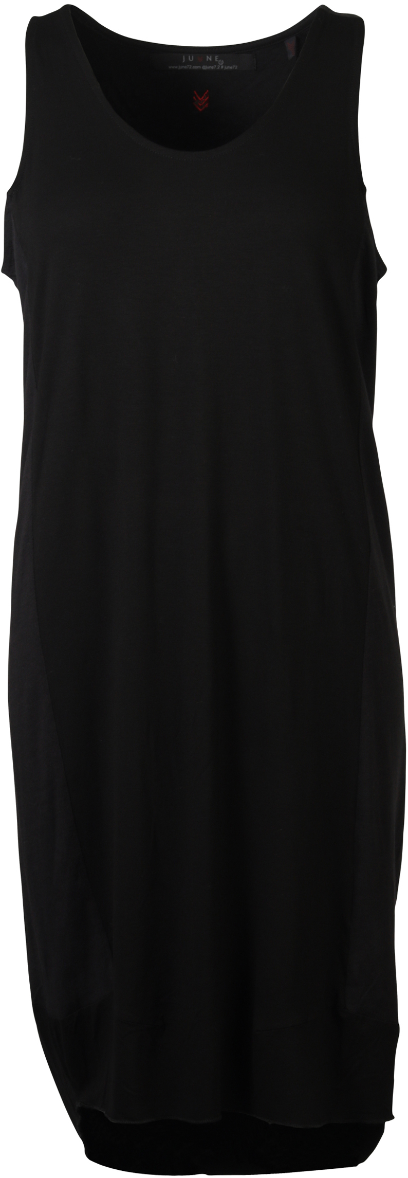 June7.2 Shirt Tankdress schwarz