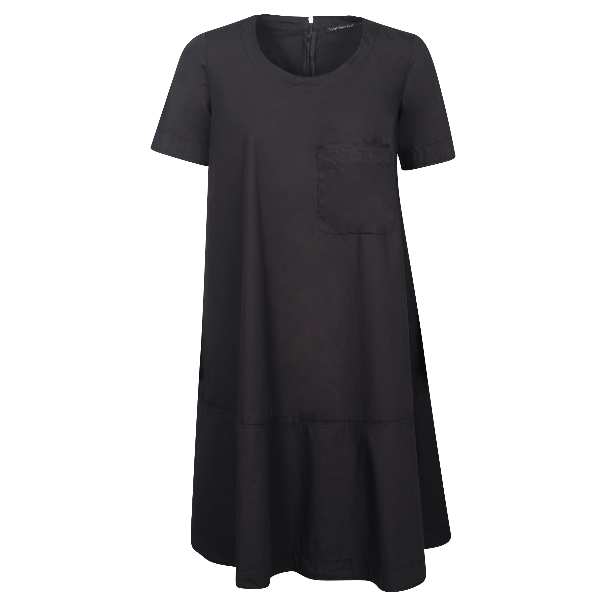 Transit Par Such Light Cotton Dress Black