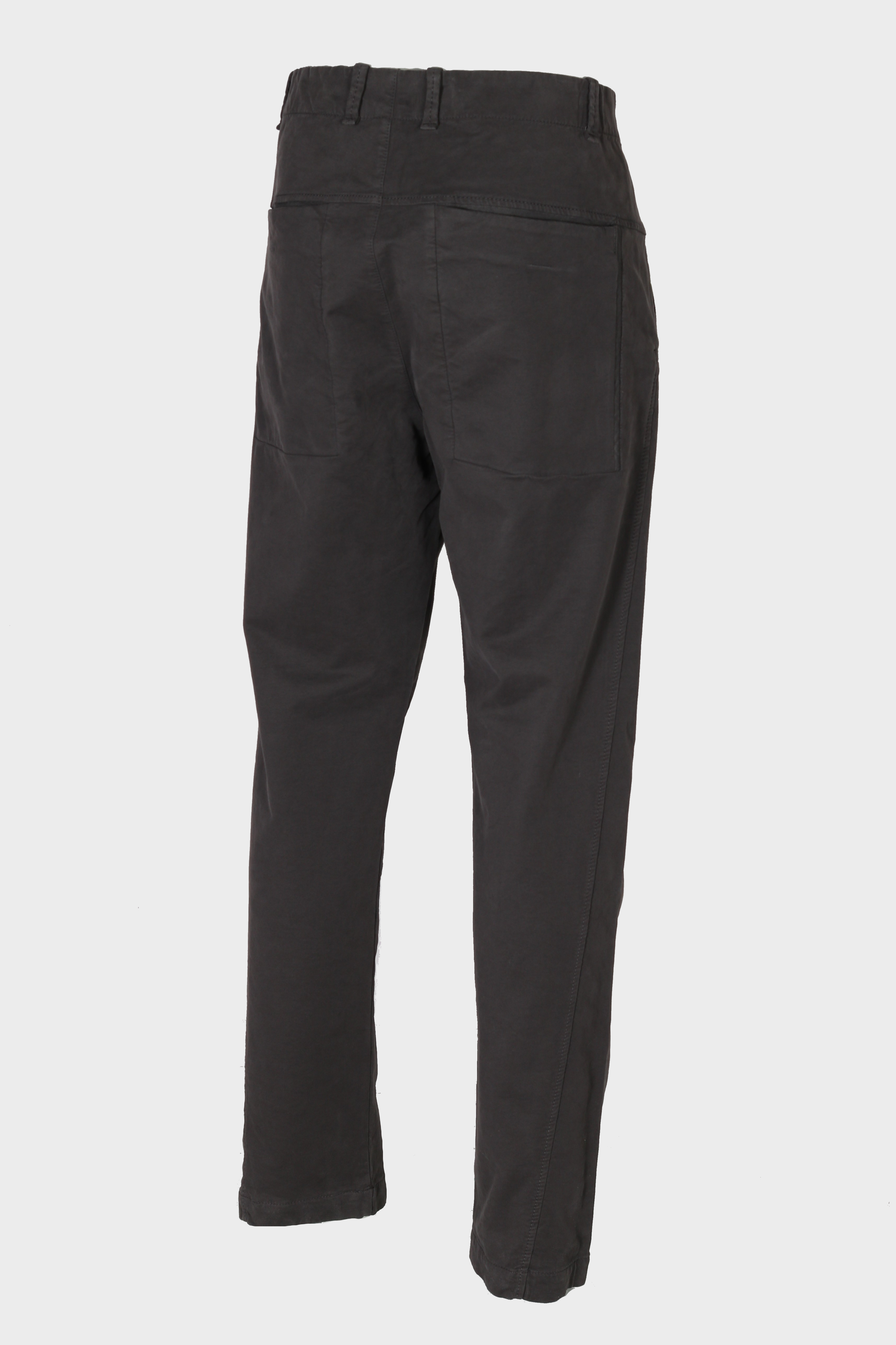 TRANSIT UOMO Cotton Stretch Pant in Brown