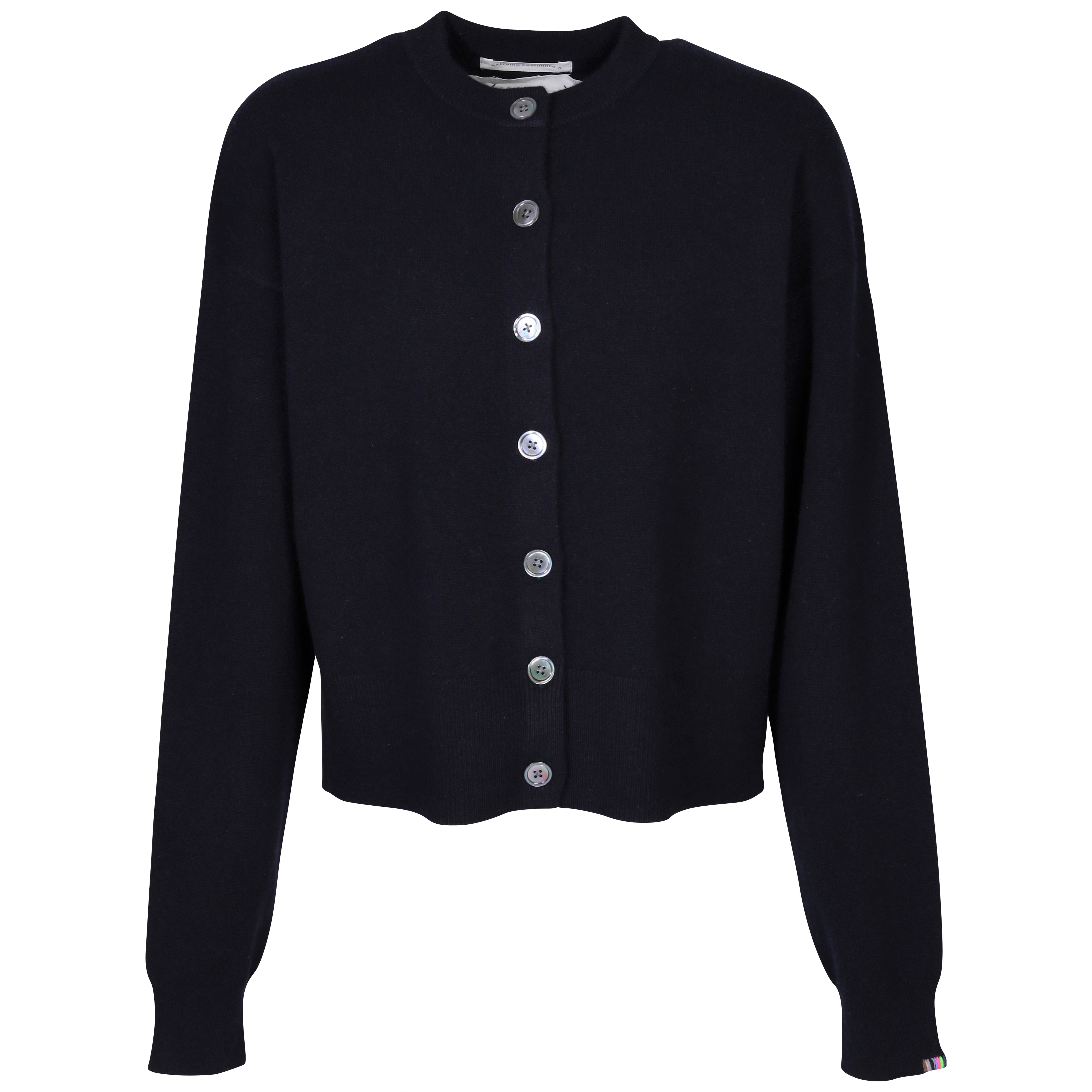 Extreme Cashmere Cardigan N°170 Chou in Navy
