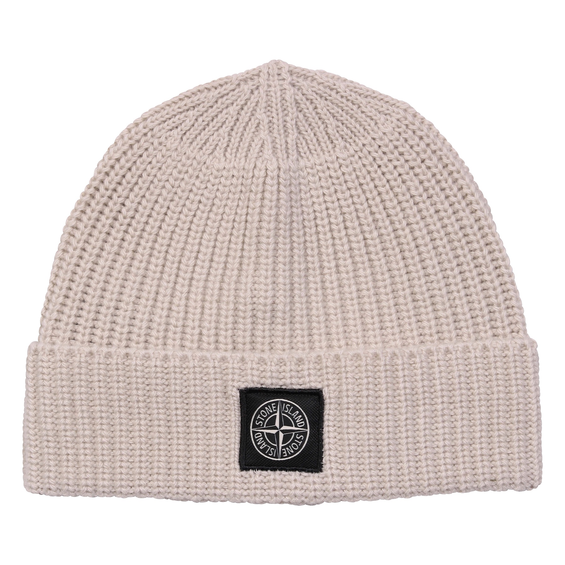 STONE ISLAND Knit Beanie in Cement