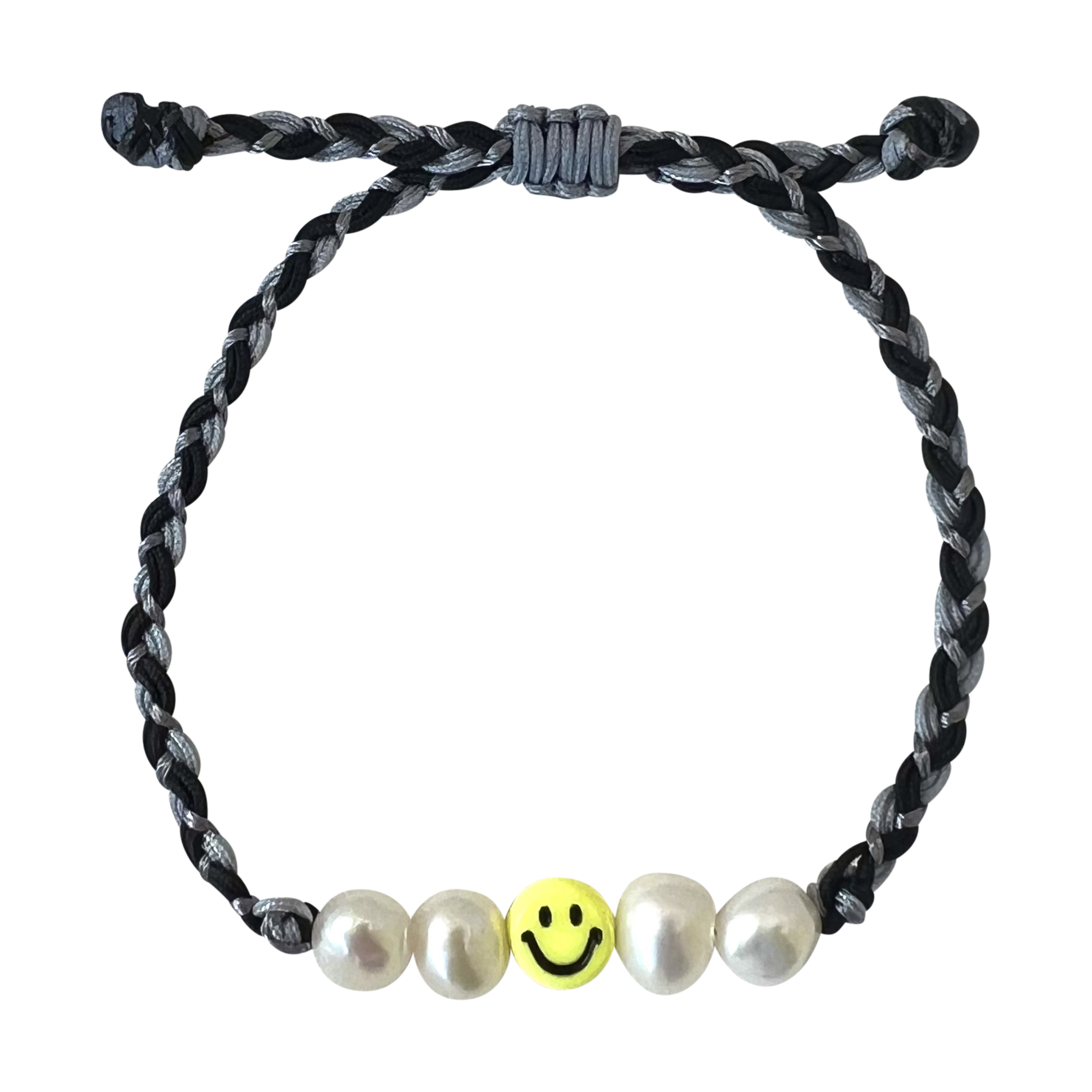 ANNA ROSA LIESENFELD Bracelet WILMA  in Black/Grey