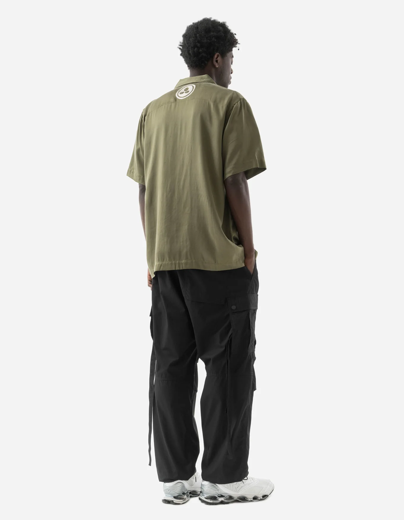MAHARISHI 5307 Asym Light Cargo Track Pant in Black MAHARISHI 5307 Asym Light Cargo Track Pant in Black XXL