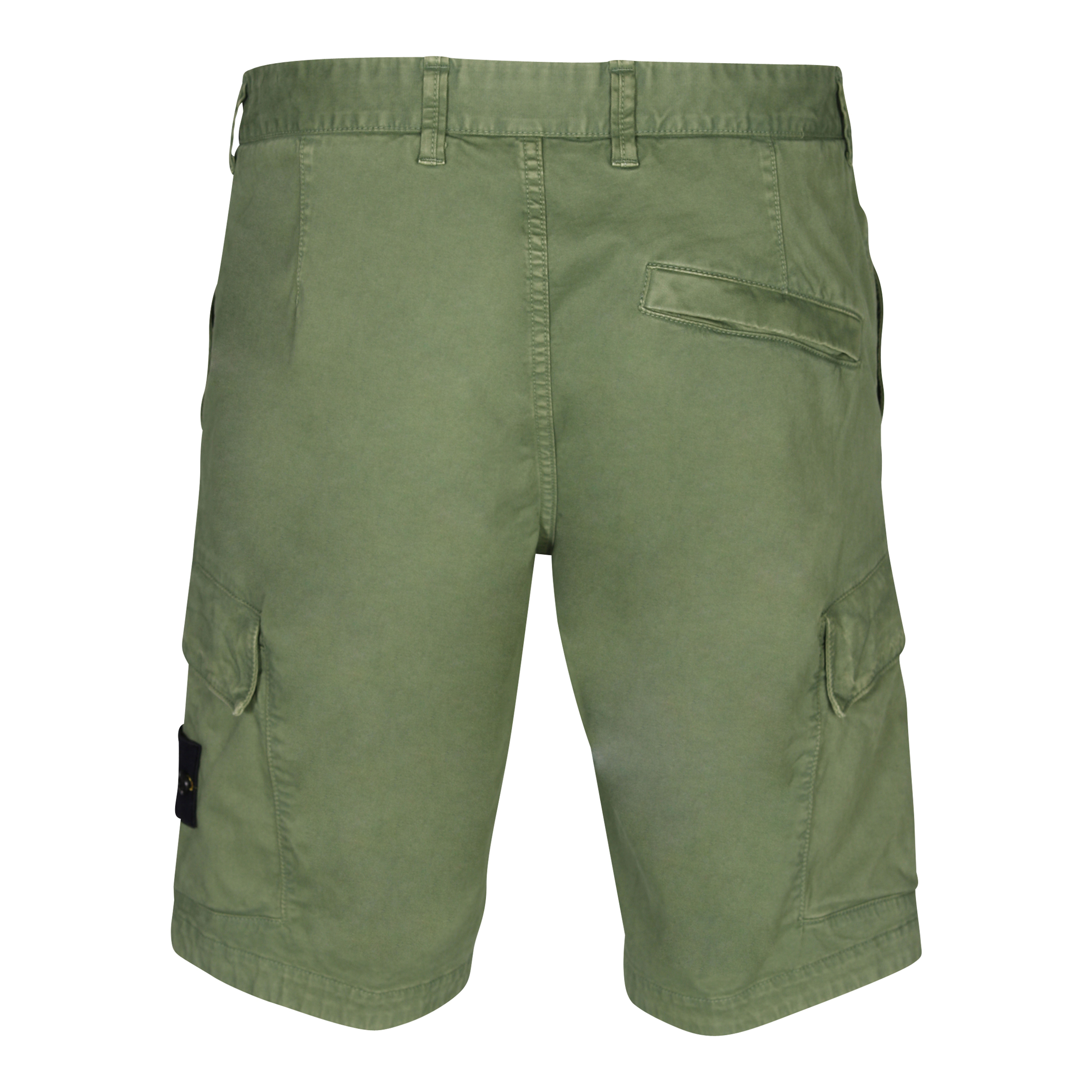 Stone Island Bermuda Shorts in Washed Olive