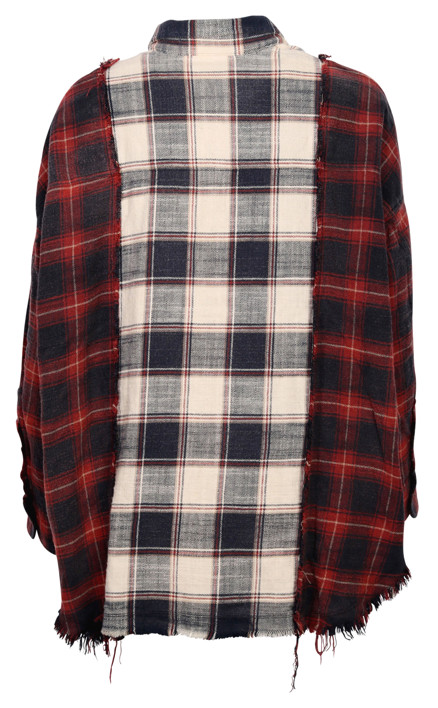 R13 Japanese Fabric Oversized Check Shirt M