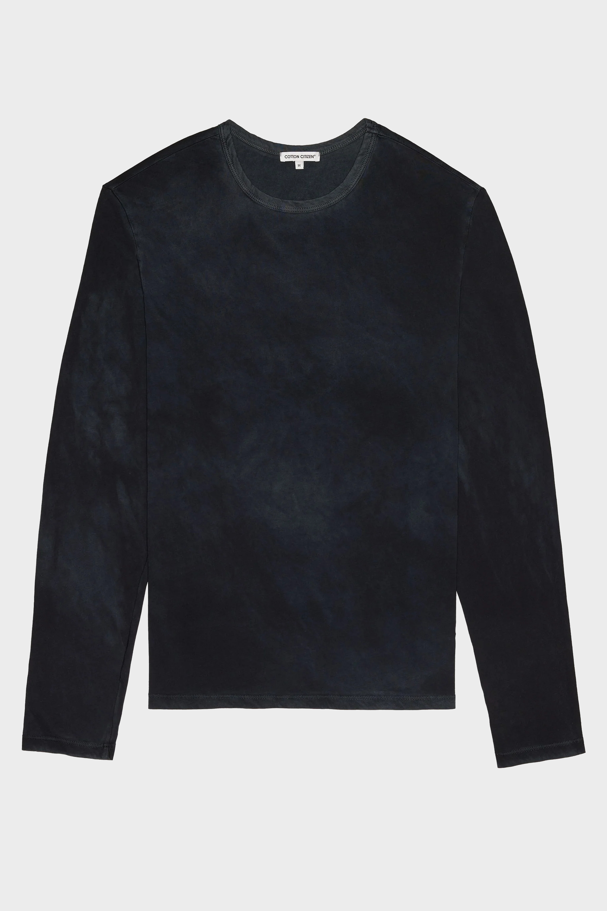 COTTON CITIZEN Classic Crewneck Longsleeve in Vintage Black
