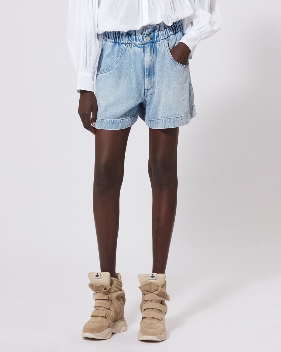 ISABEL MARANT ÉTOILE Titea Shorts in Light Blue FR40 / DE38