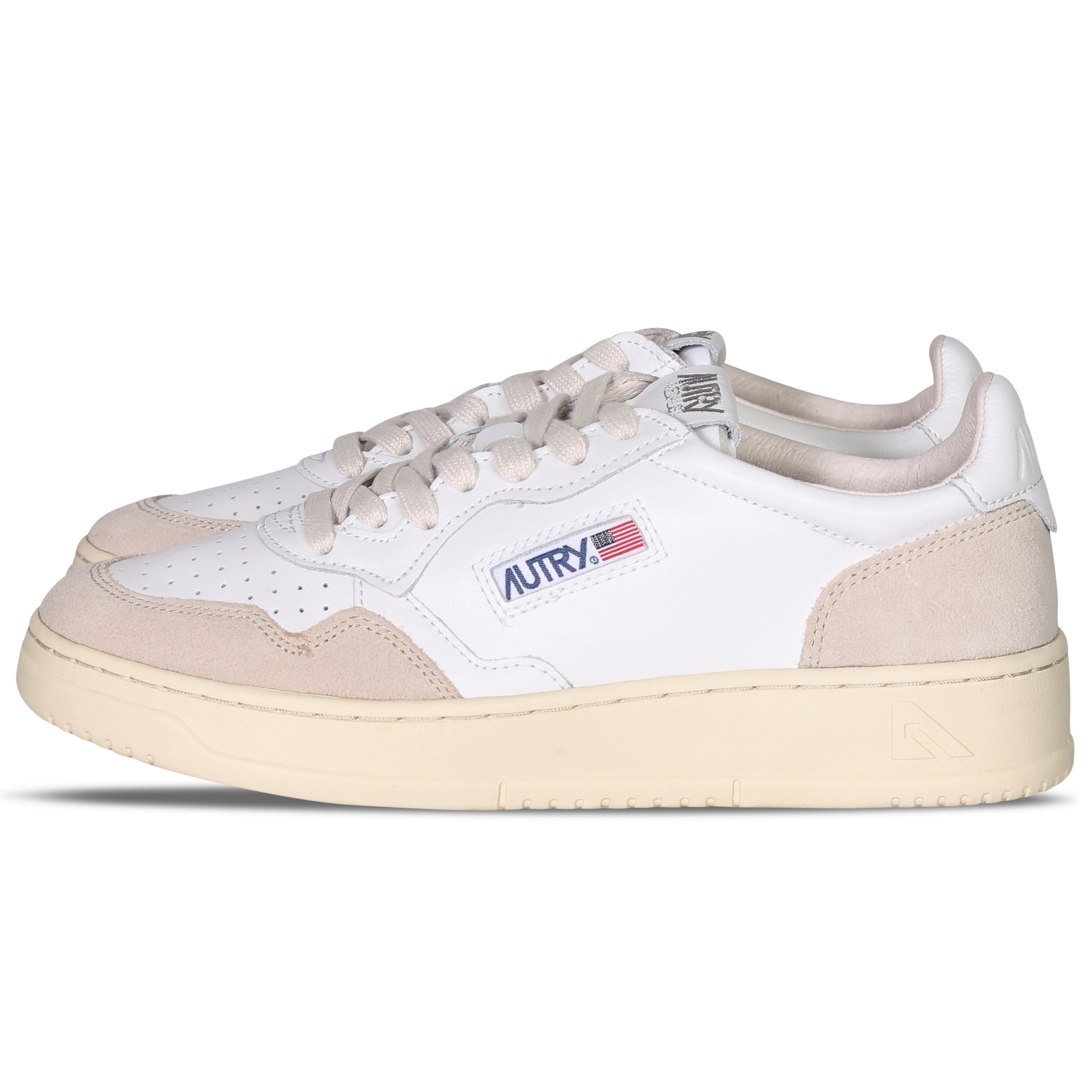 Autry Action Shoes Low Sneaker Suede/White