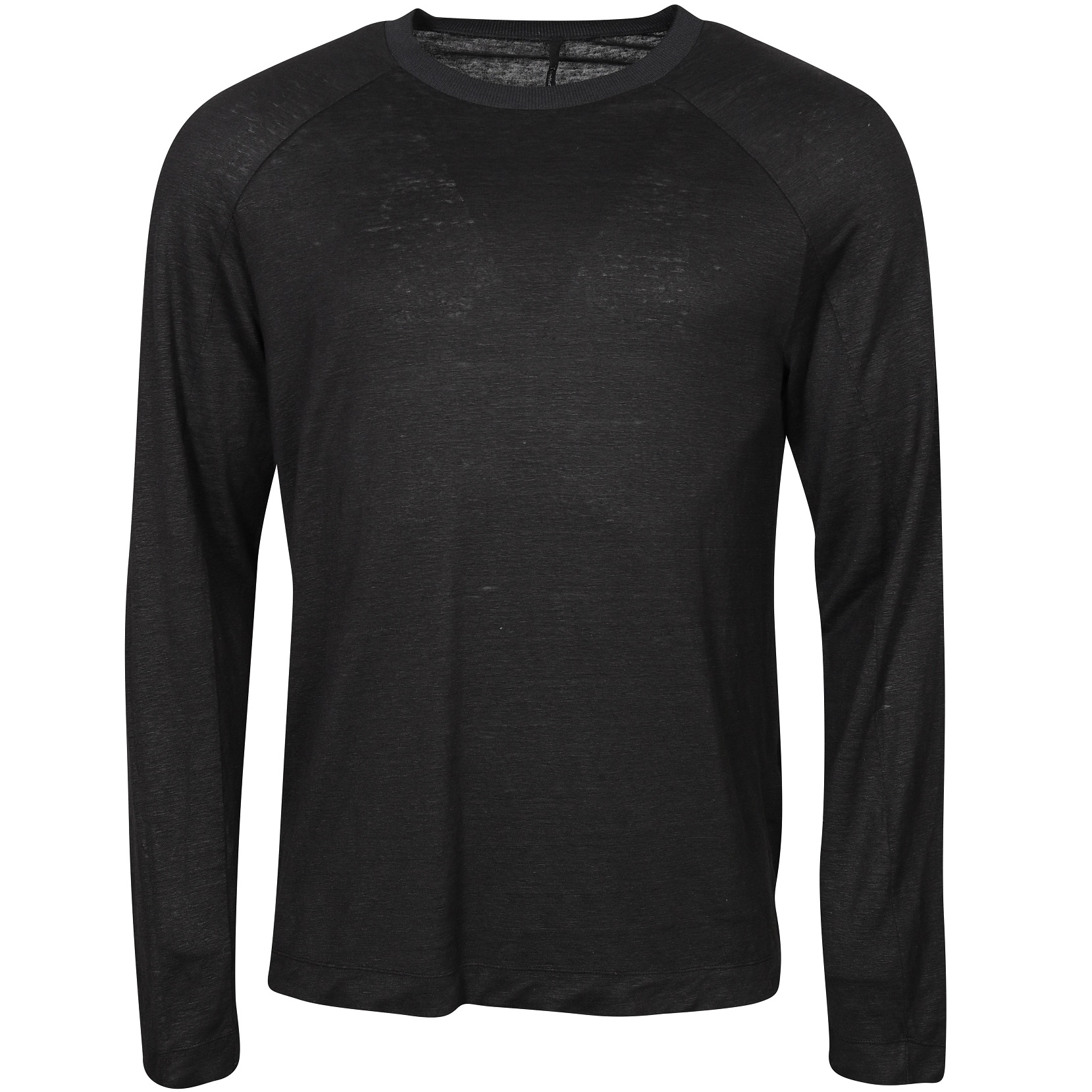 TRANSIT UOMO Hemp Longsleeve in Black XL