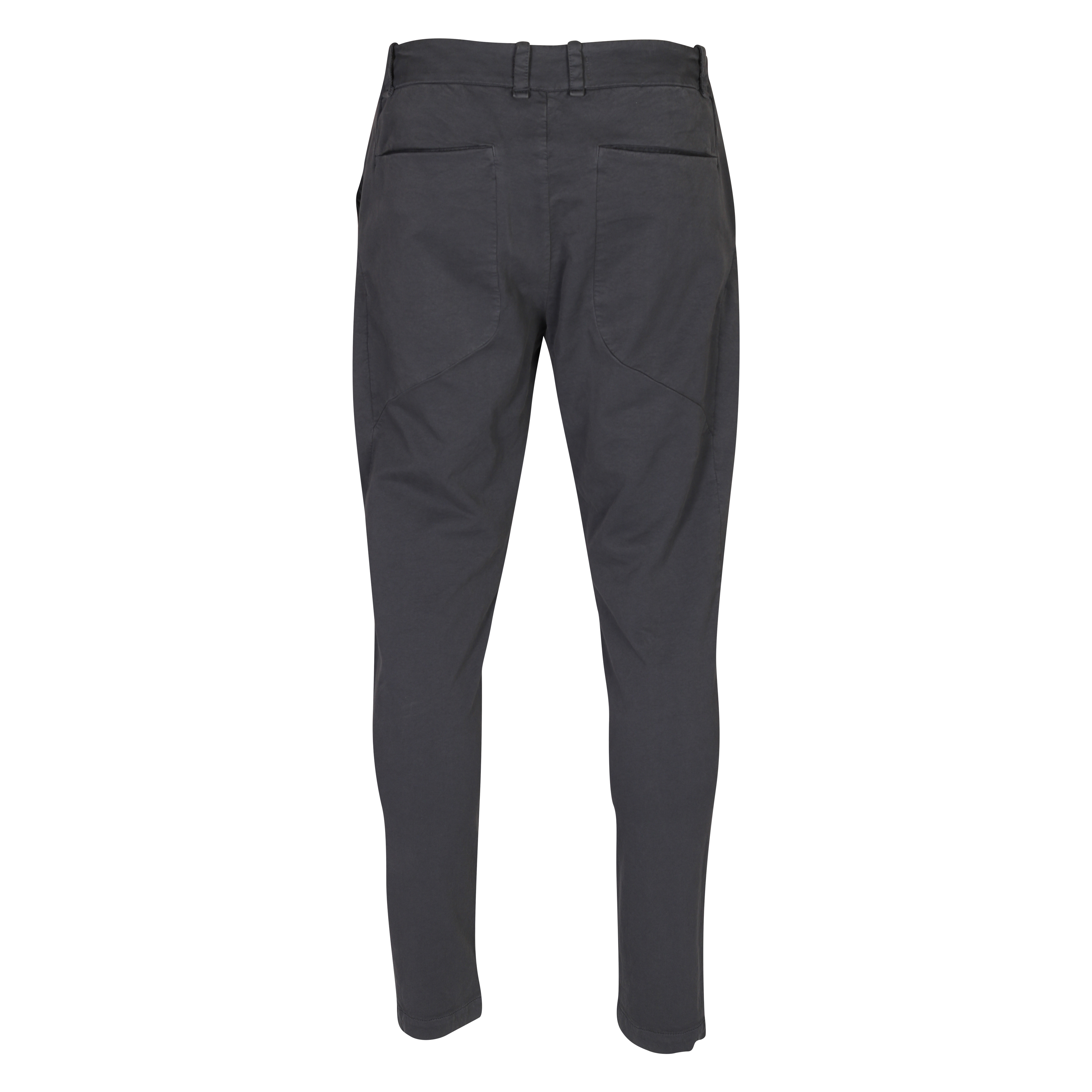 Transit Uomo Cotton Pant in Dark Grey