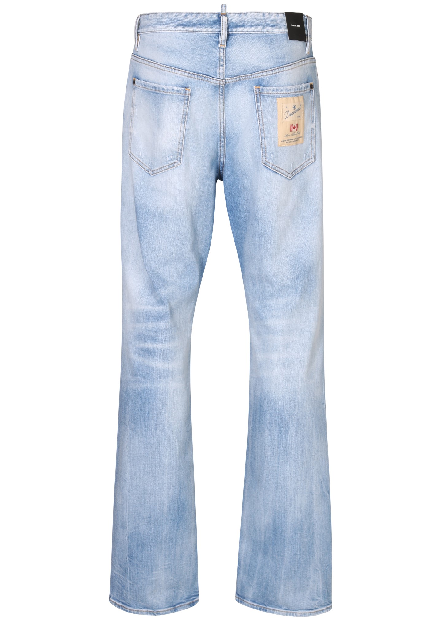 DSQUARED2 Roadie Jeans in Washed Light Blue