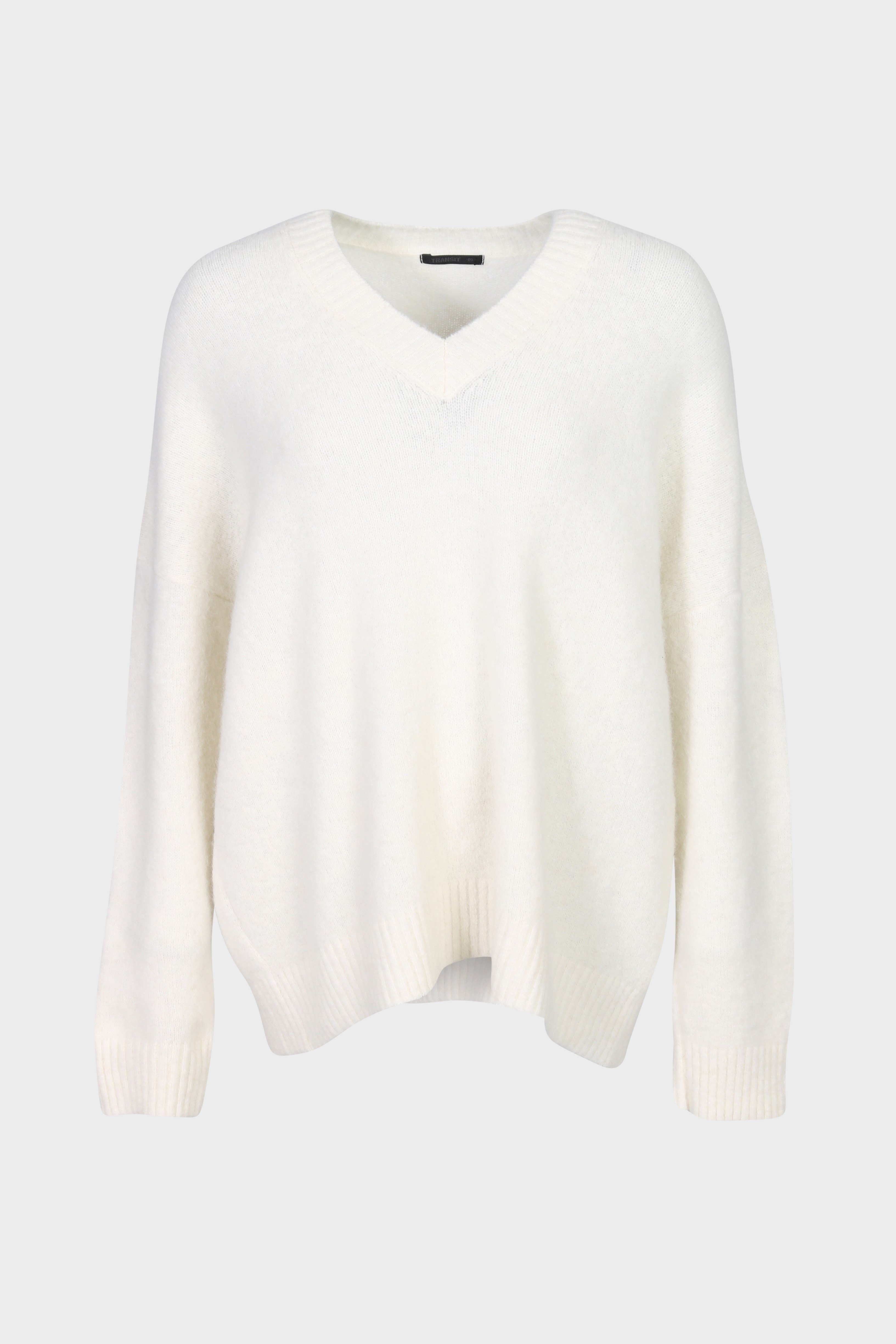 TRANSIT PAR SUCH Pullover in Offwhite TRANSIT PAR SUCH Pullover in Offwhite