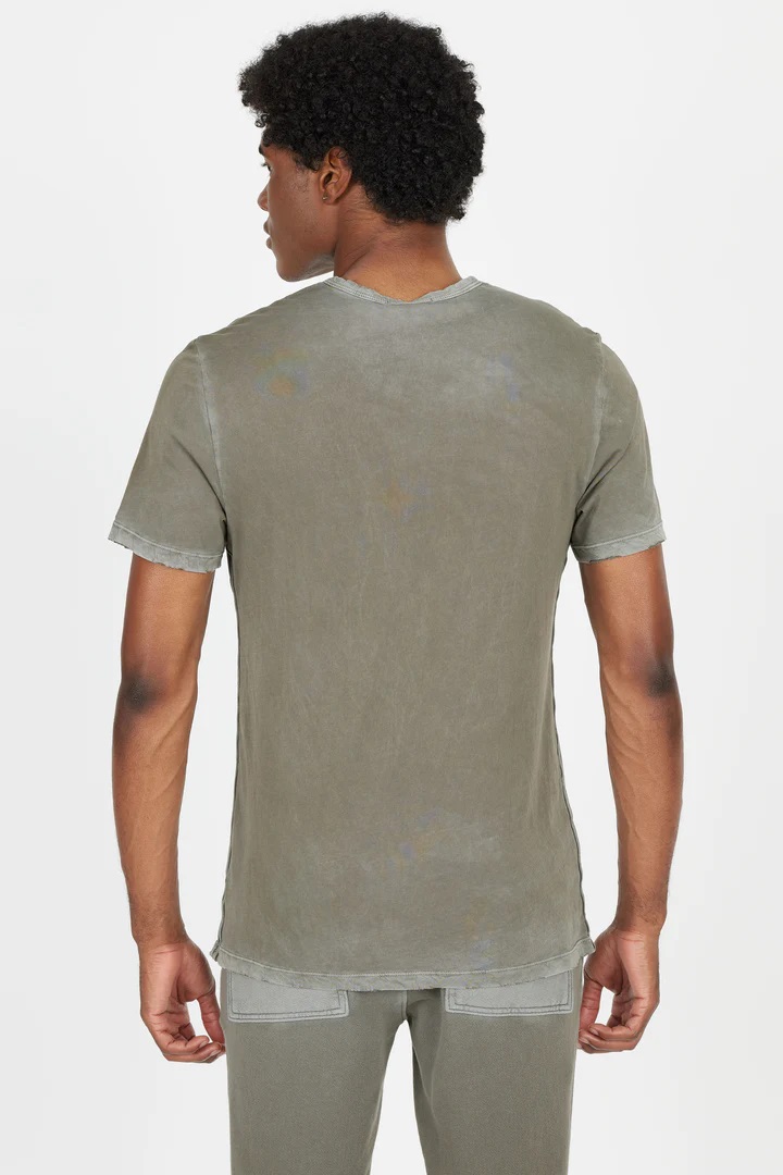 Cotton Citizen Classic Crew Neck T-Shirt in Vintage Taupe M