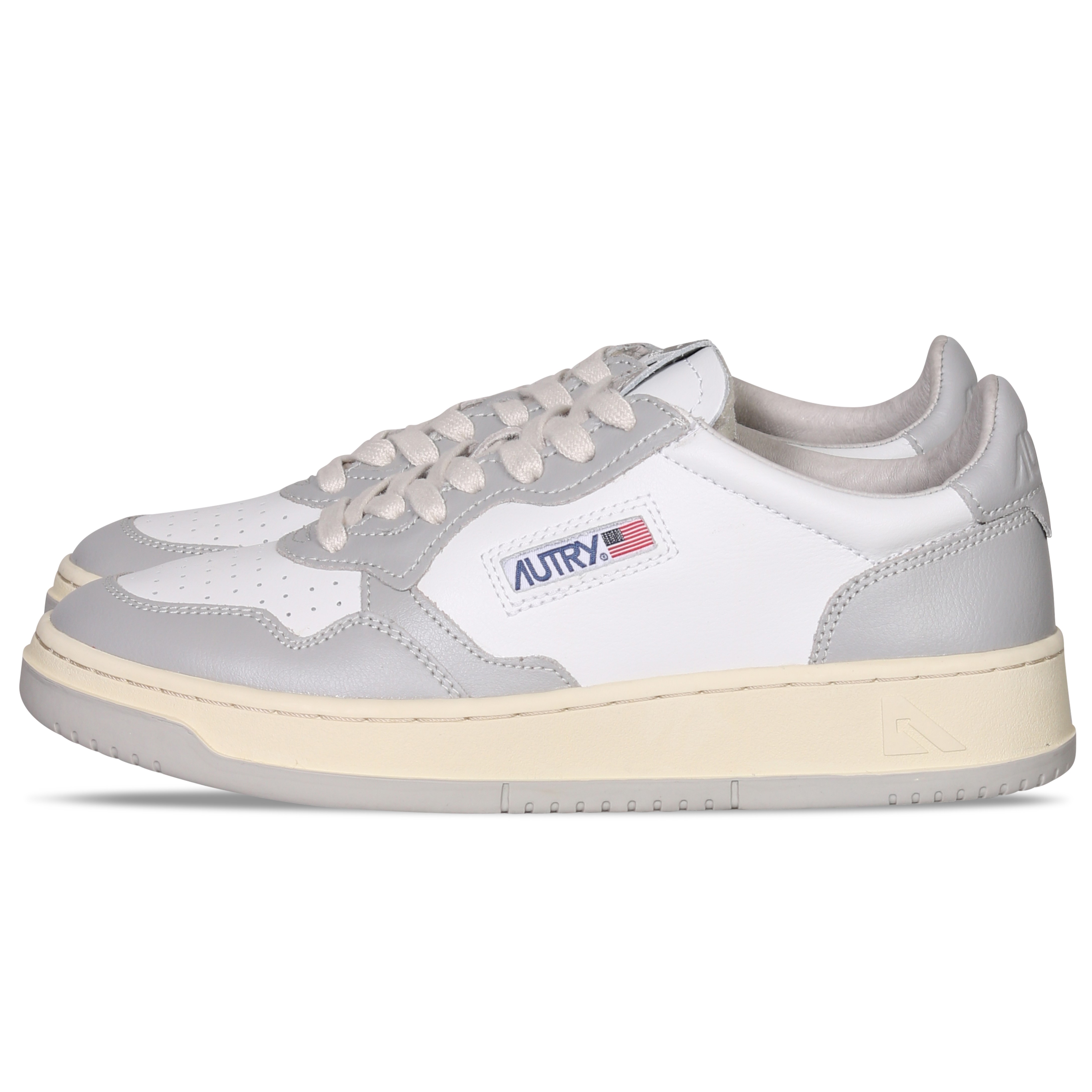 AUTRY ACTION SHOES Low Sneaker White/Grey AUTRY ACTION SHOES Low Sneaker White/Grey