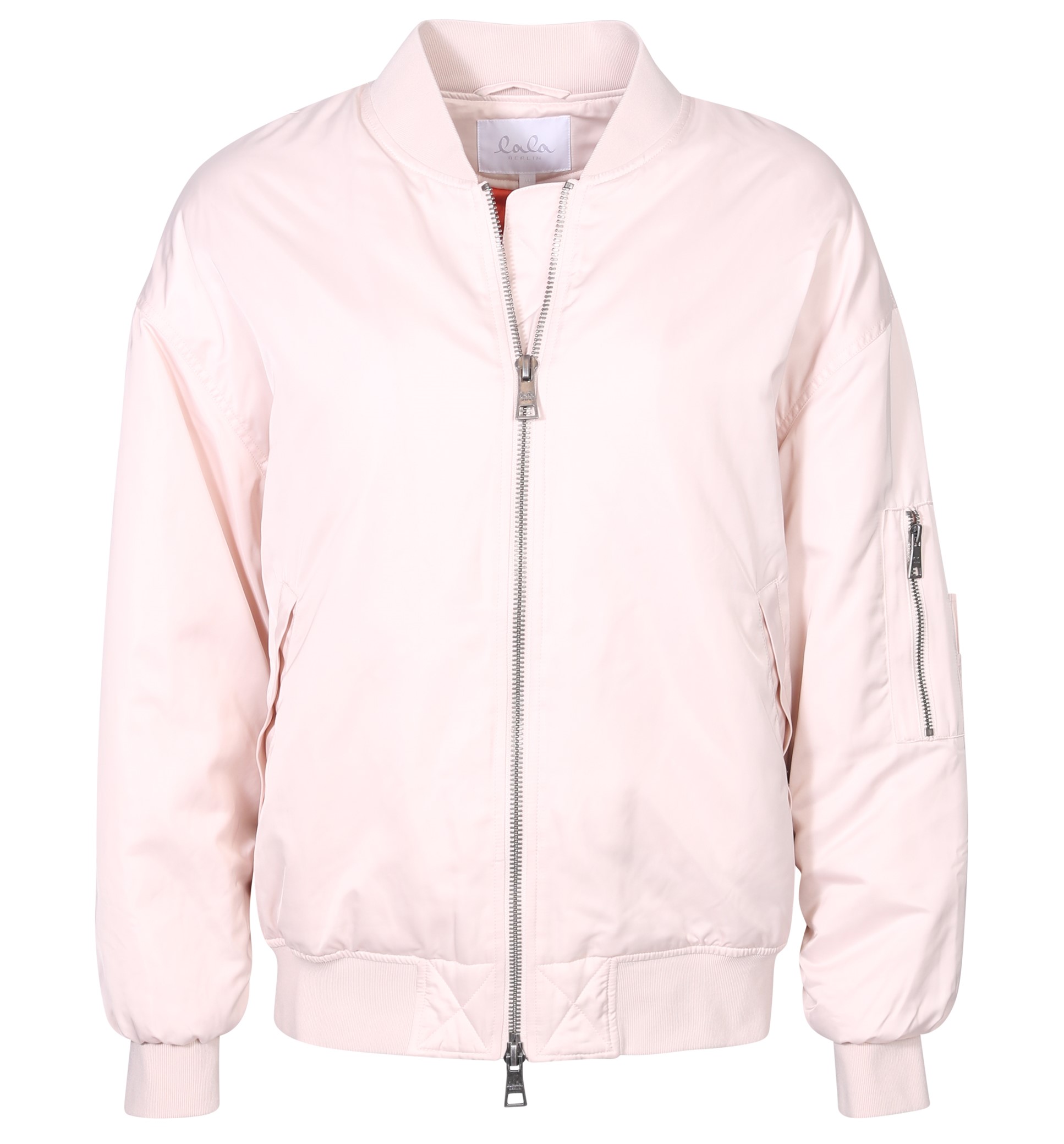 LALA BERLIN Bomber Jacket Jalou in Powder Pink