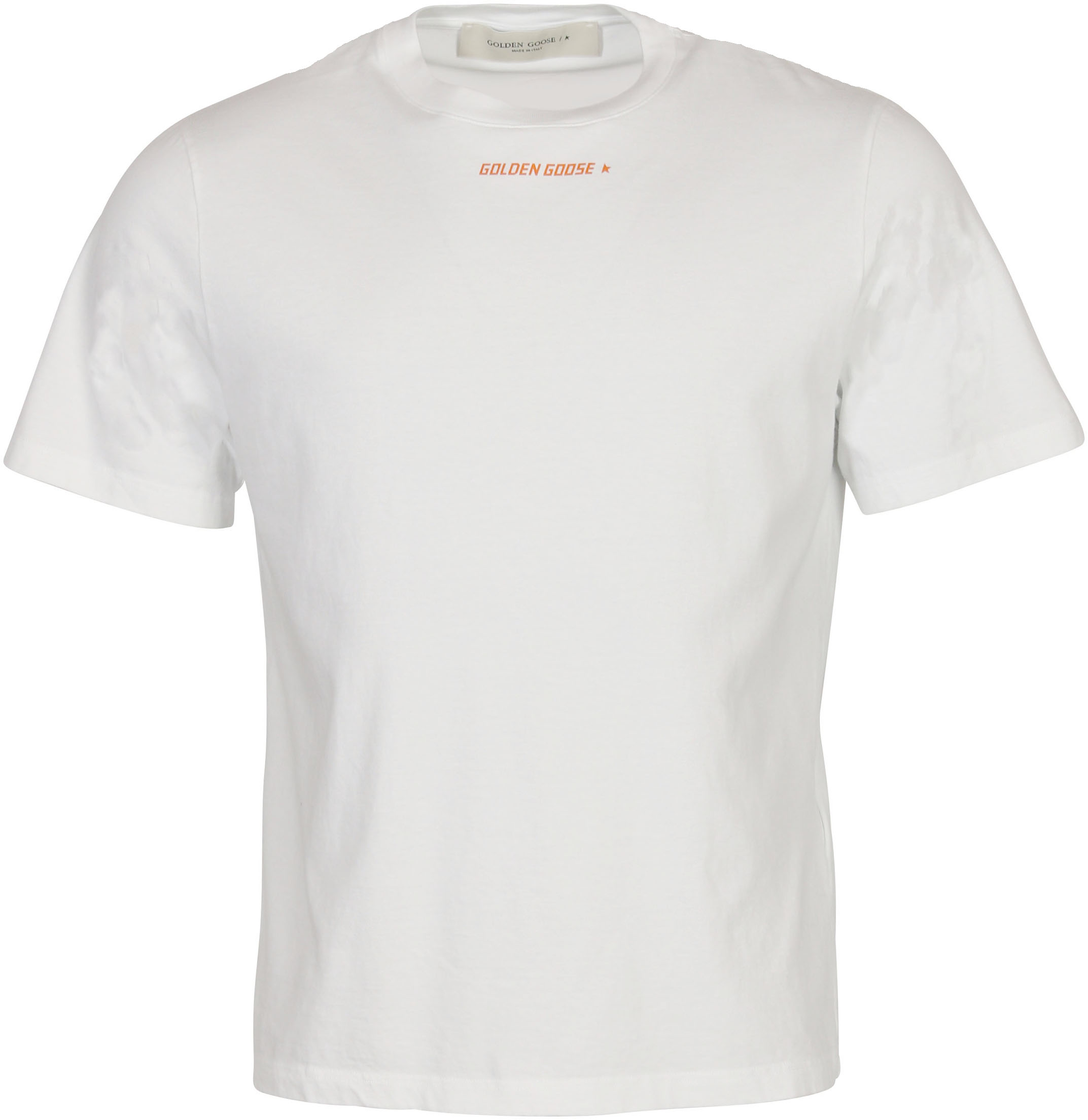 Golden Goose T-Shirt Golden White Printed