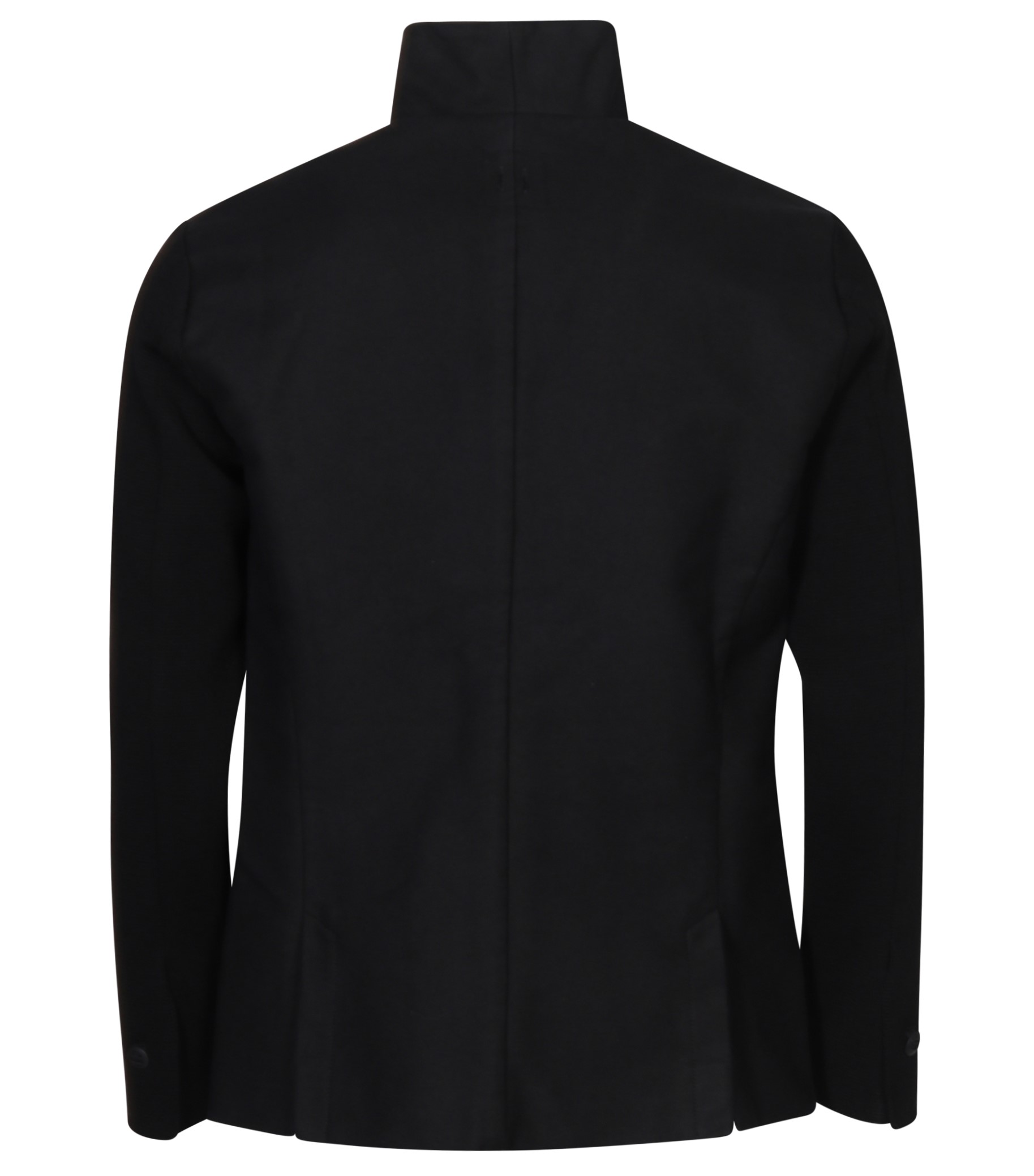 HANNES ROETHER Cotton Jacket in Black