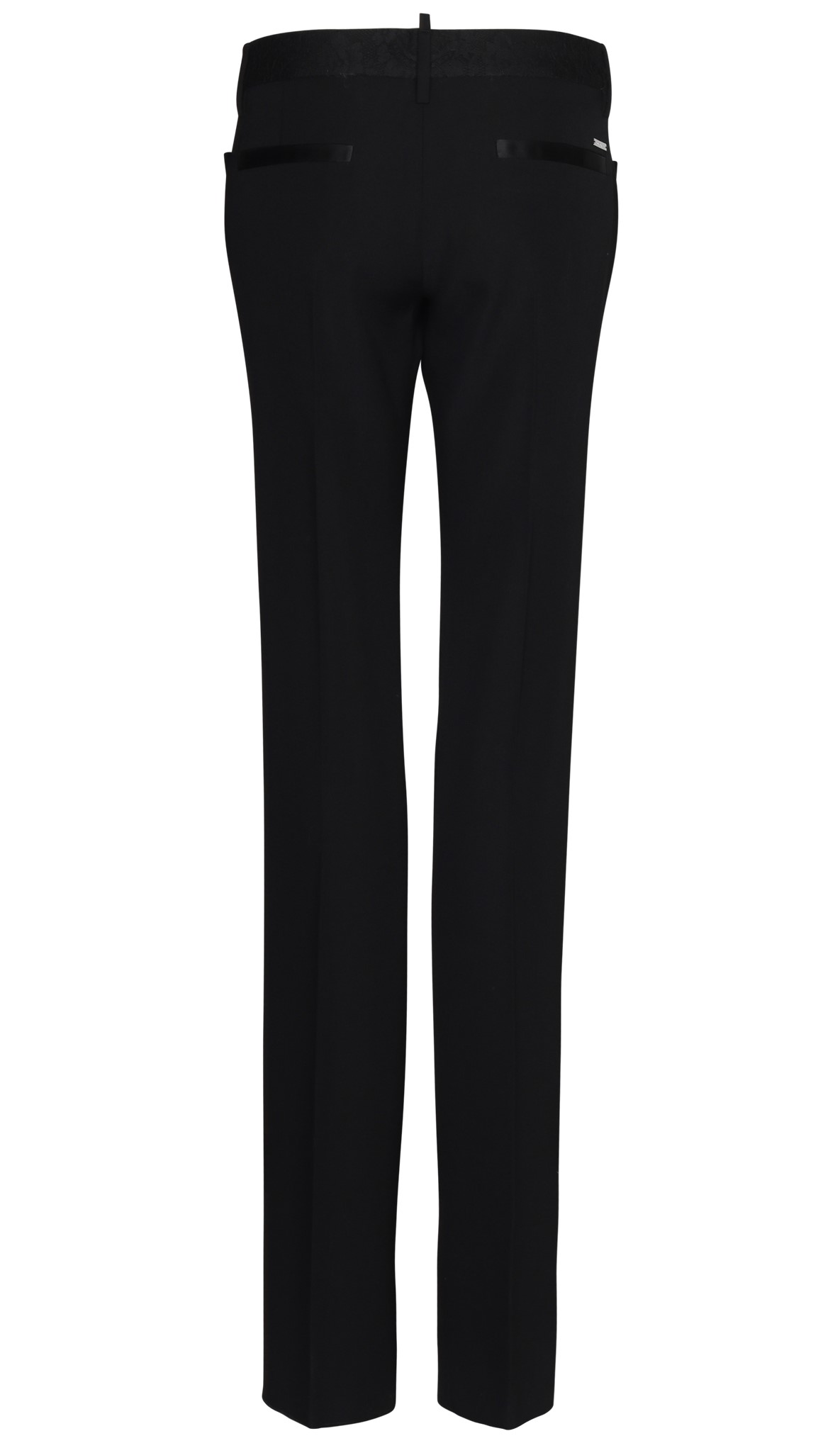DSQUARED2 Dana Pant with Lace in Black