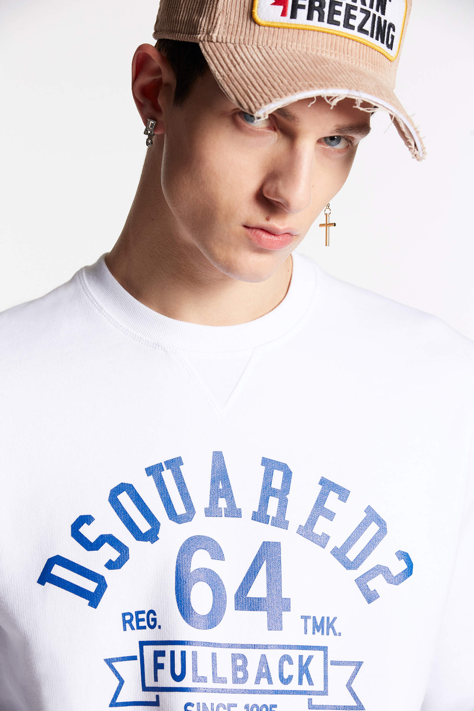 DSQUARED2 Cool Fit Sweatshirt in White