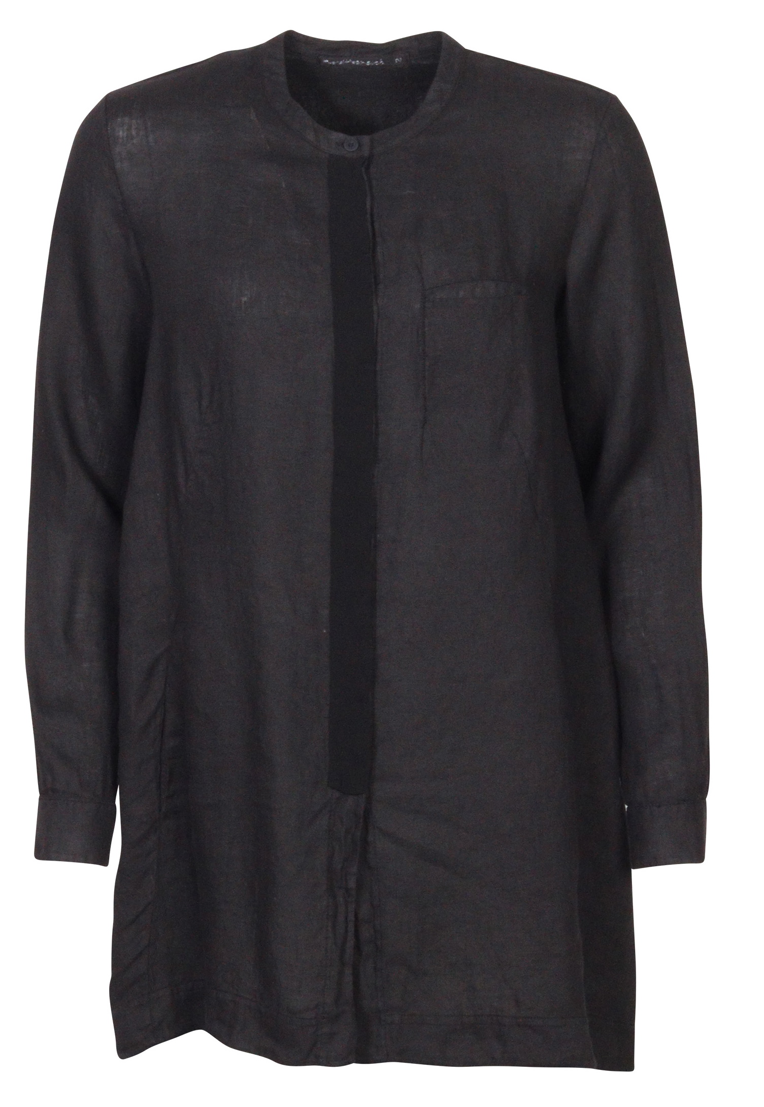 Transit Par Such Linen Shirt Black
