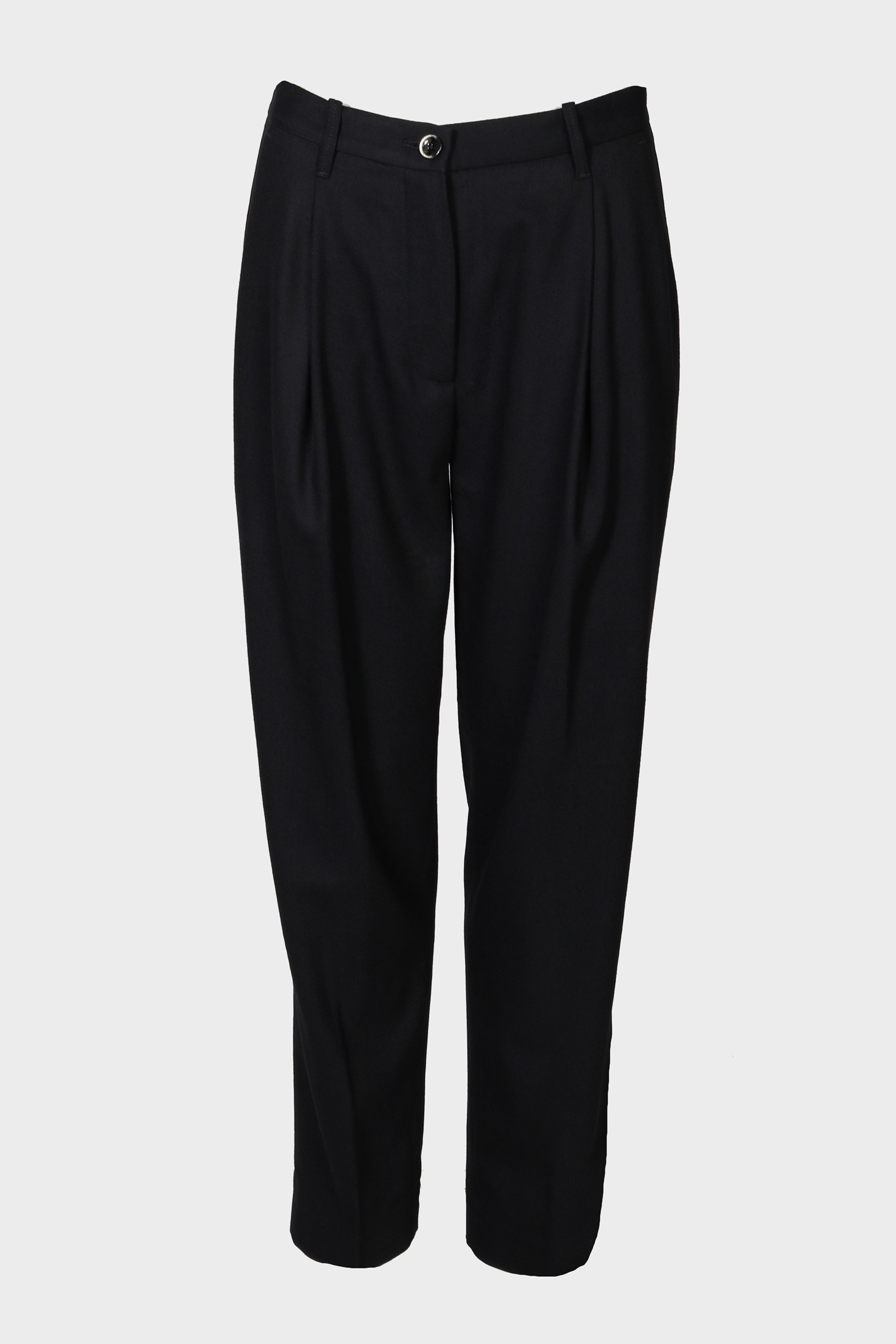 NINE:INTHE:MORNING Janis Wool Stretch Pant in Black