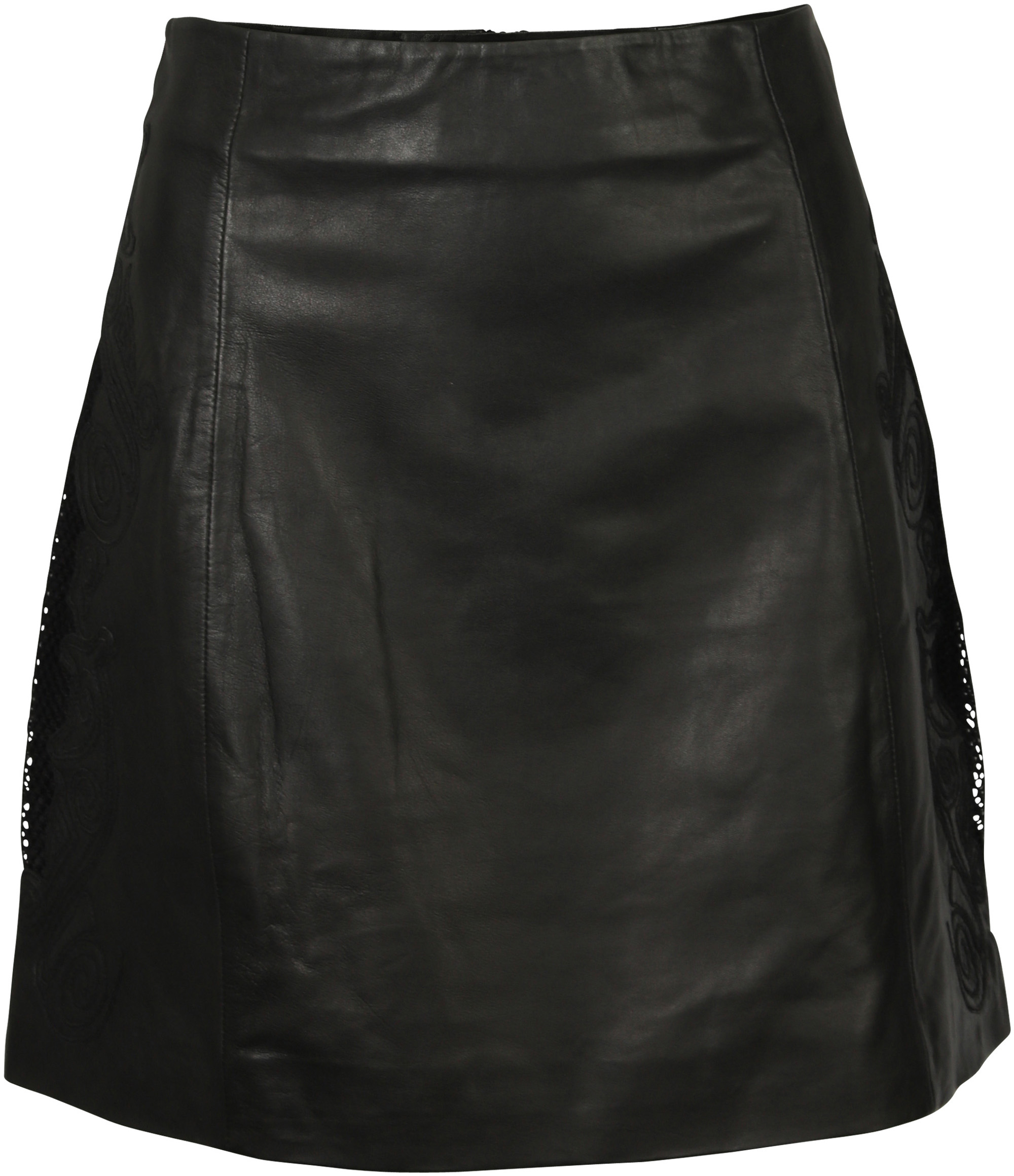 Nikkie Leather Skirt Madrid Black