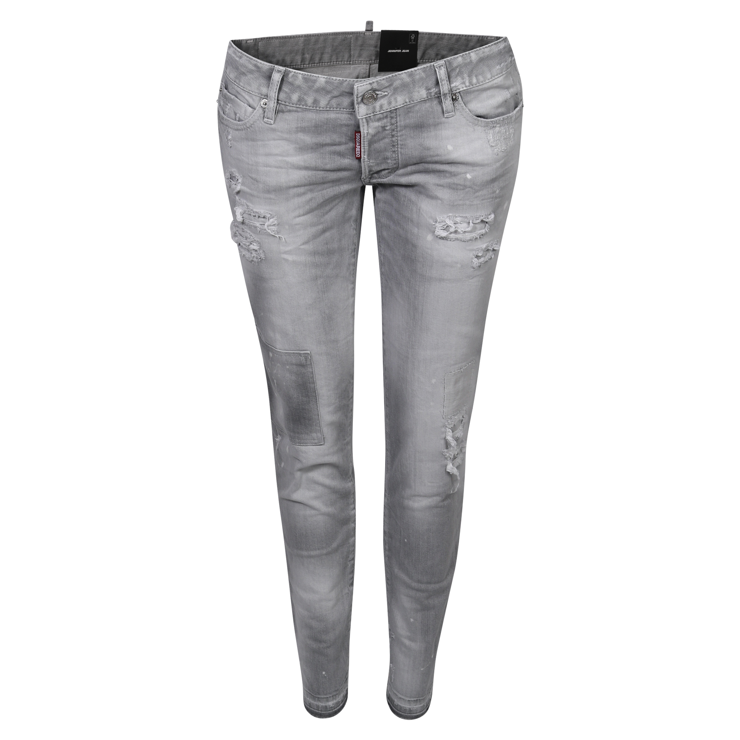 Dsquared Jeans Jennifer Light Grey Washed Dsquared Jeans Jennifer Light Grey Washed