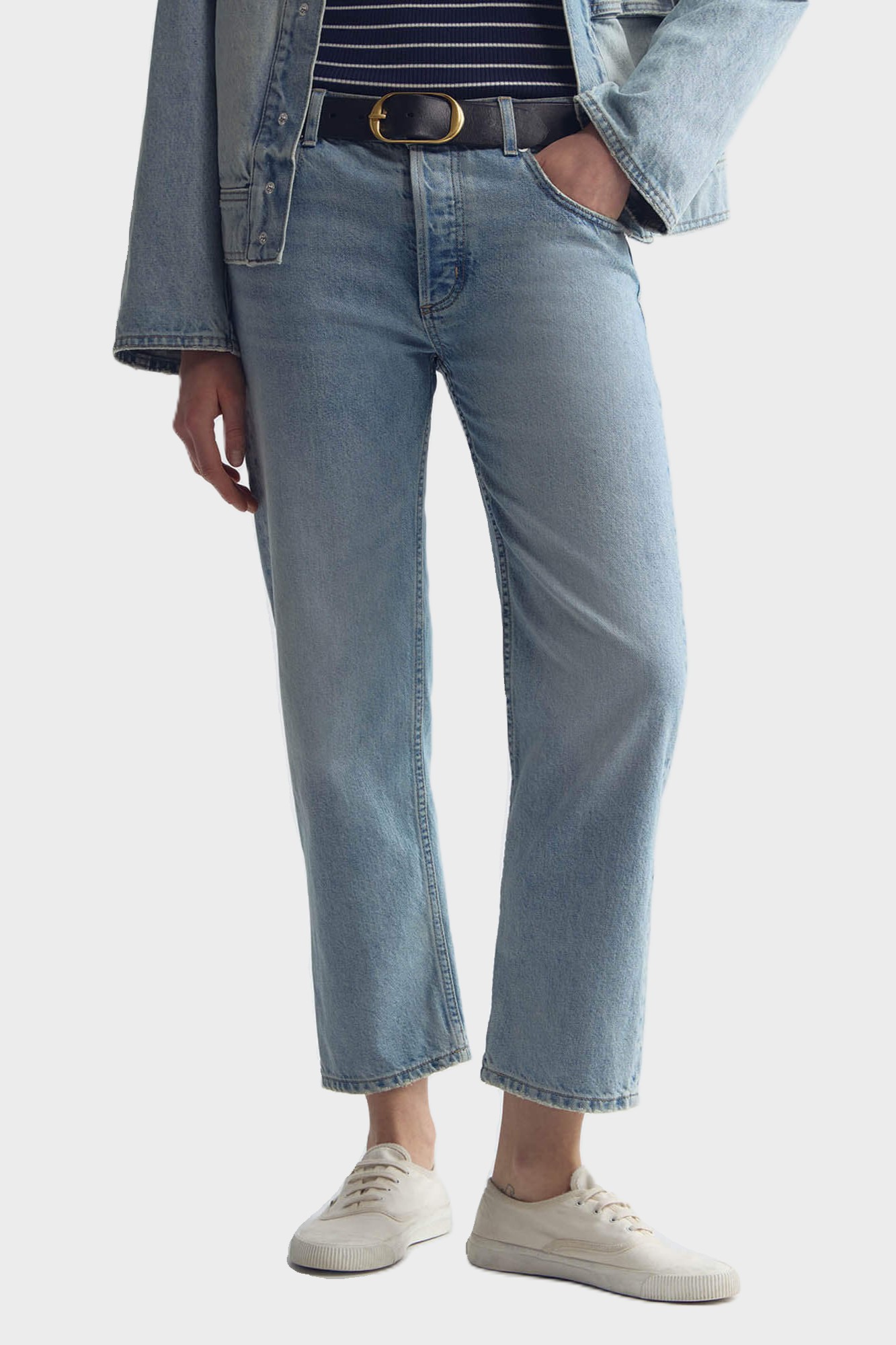 NILI LOTAN Lorimer Jeans in Alice Wash