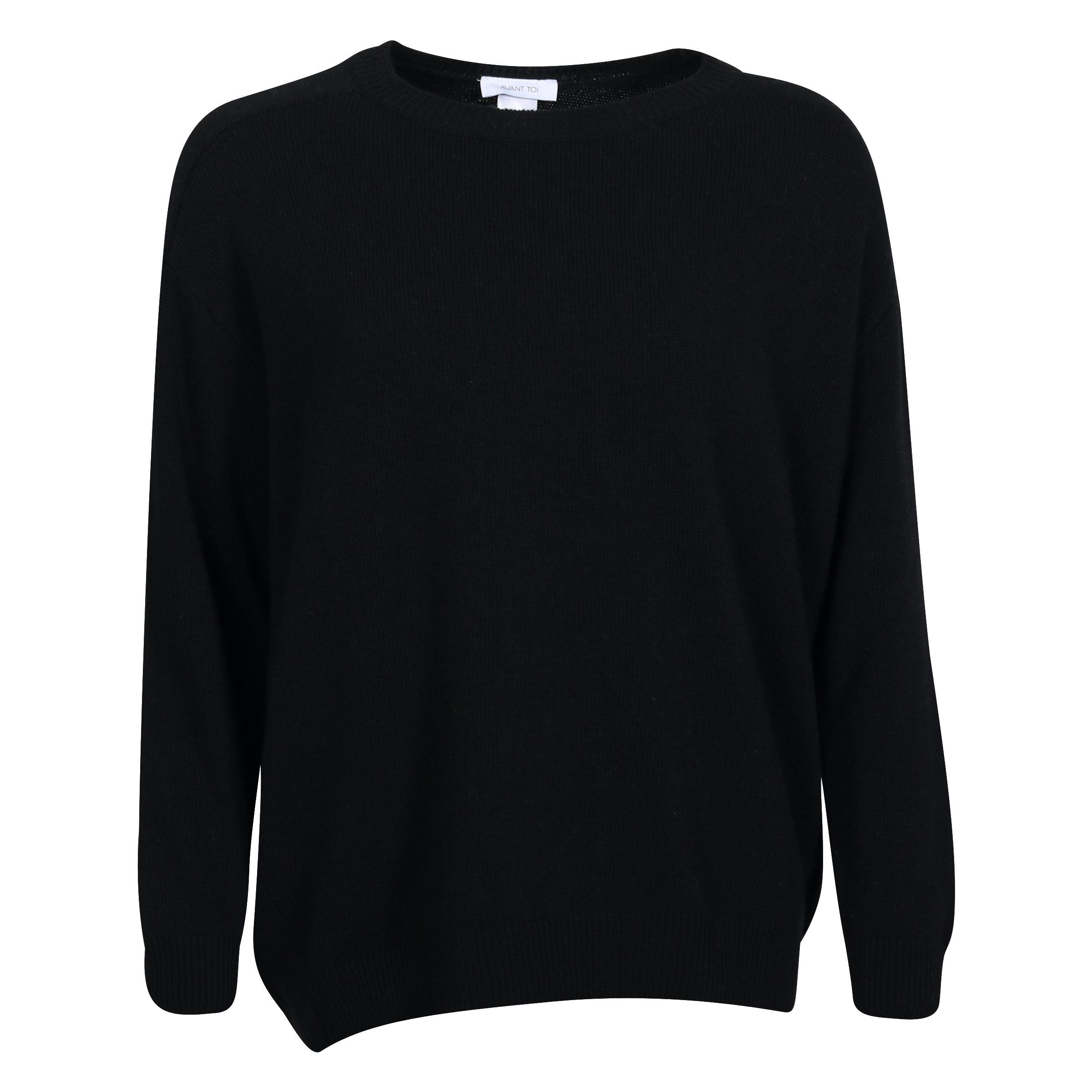 Avant Toi Knit Sweater in Black