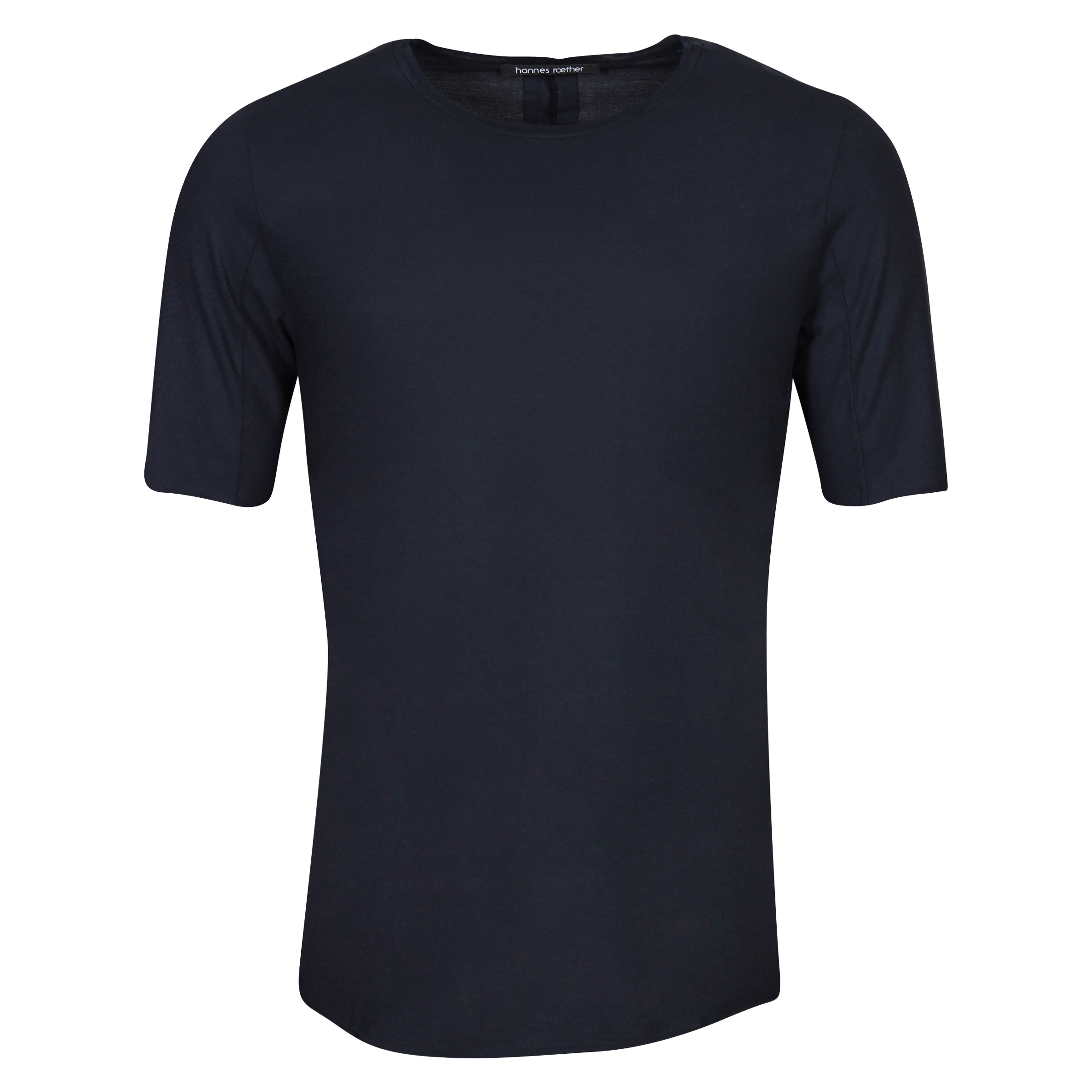 Hannes Roether Crewneck T-Shirt in Dark Blue S