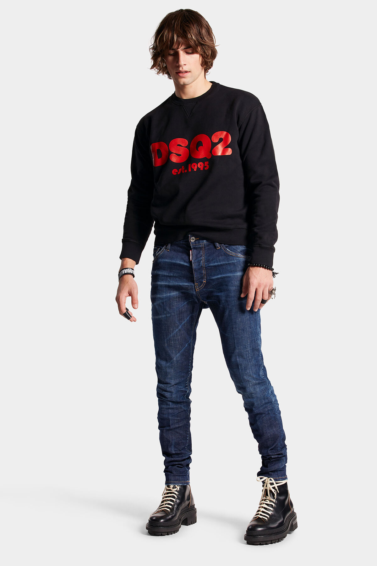 DSQUARED2 Jeans Cool Guy in Washed Dark Blue 54