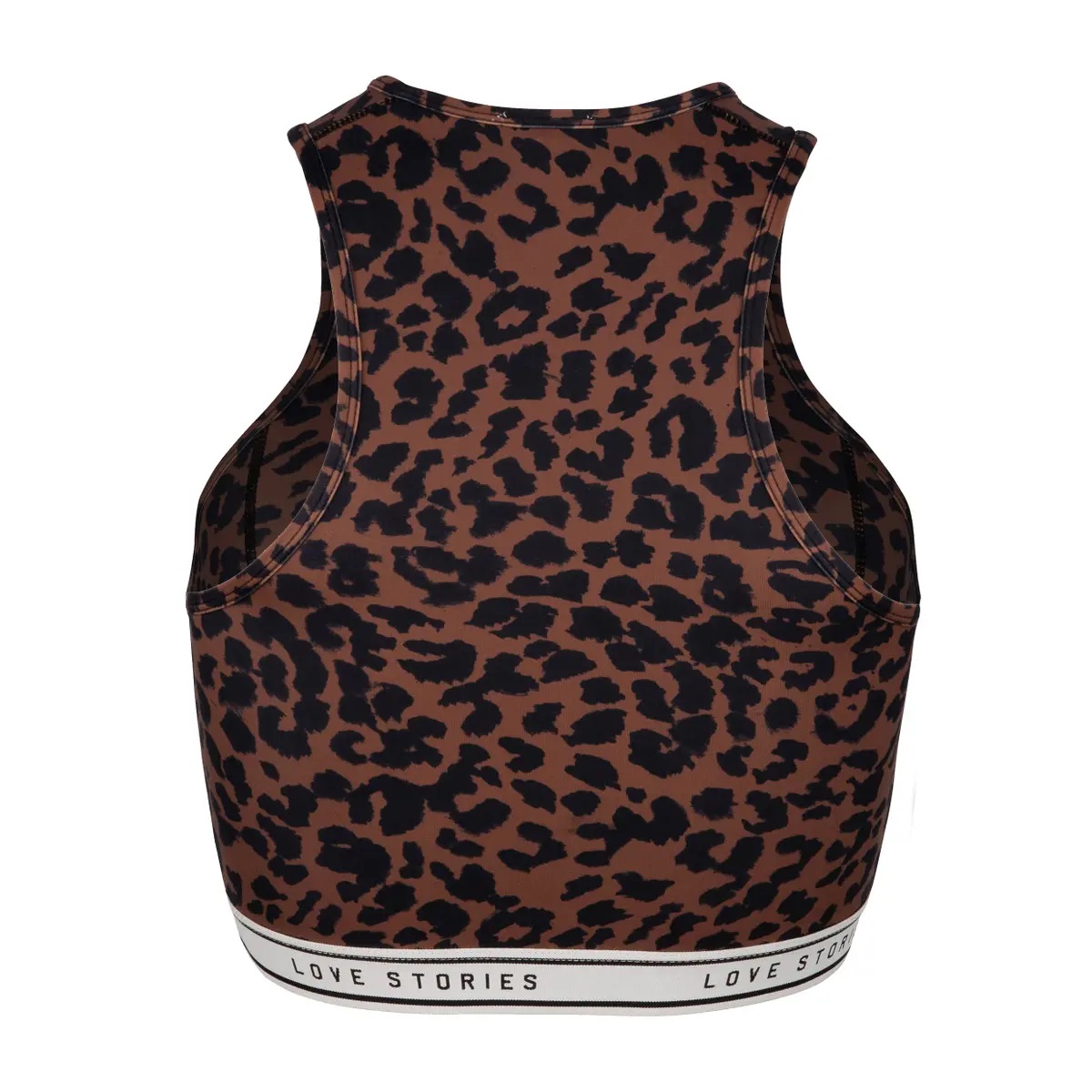 Love Stories Cover Up Top Liz Leopard L