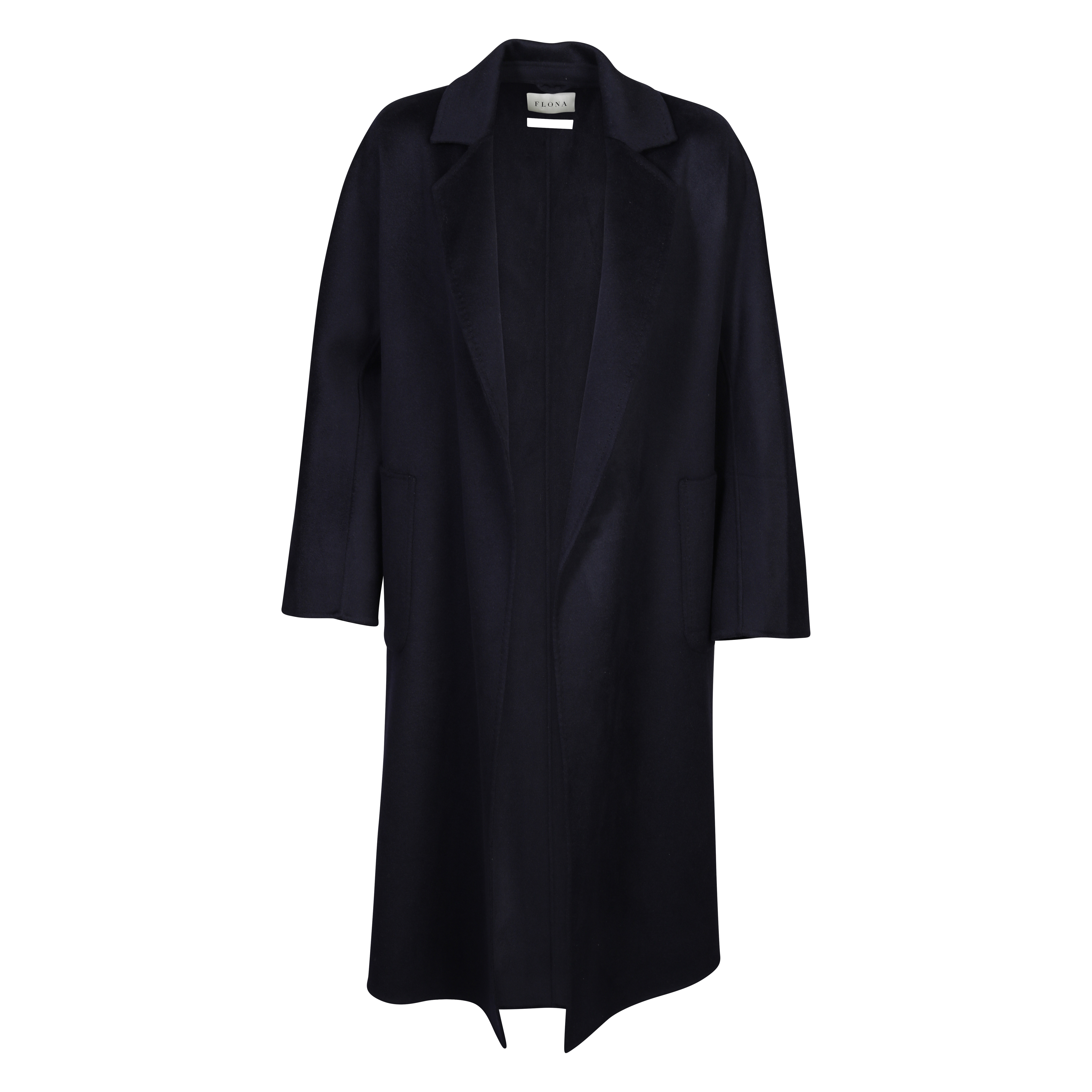 Flona Wool/Cashmere Coat in Navy XS/S