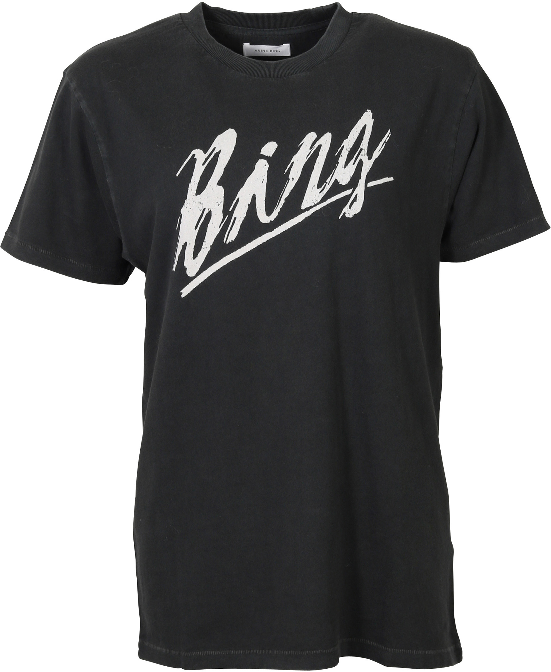 Anine Bing Basic T-Shirt Bing Vintage Black