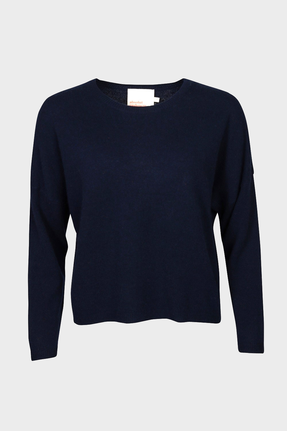 ABSOLUT CASHMERE Round-Neck Sweater in Navy
