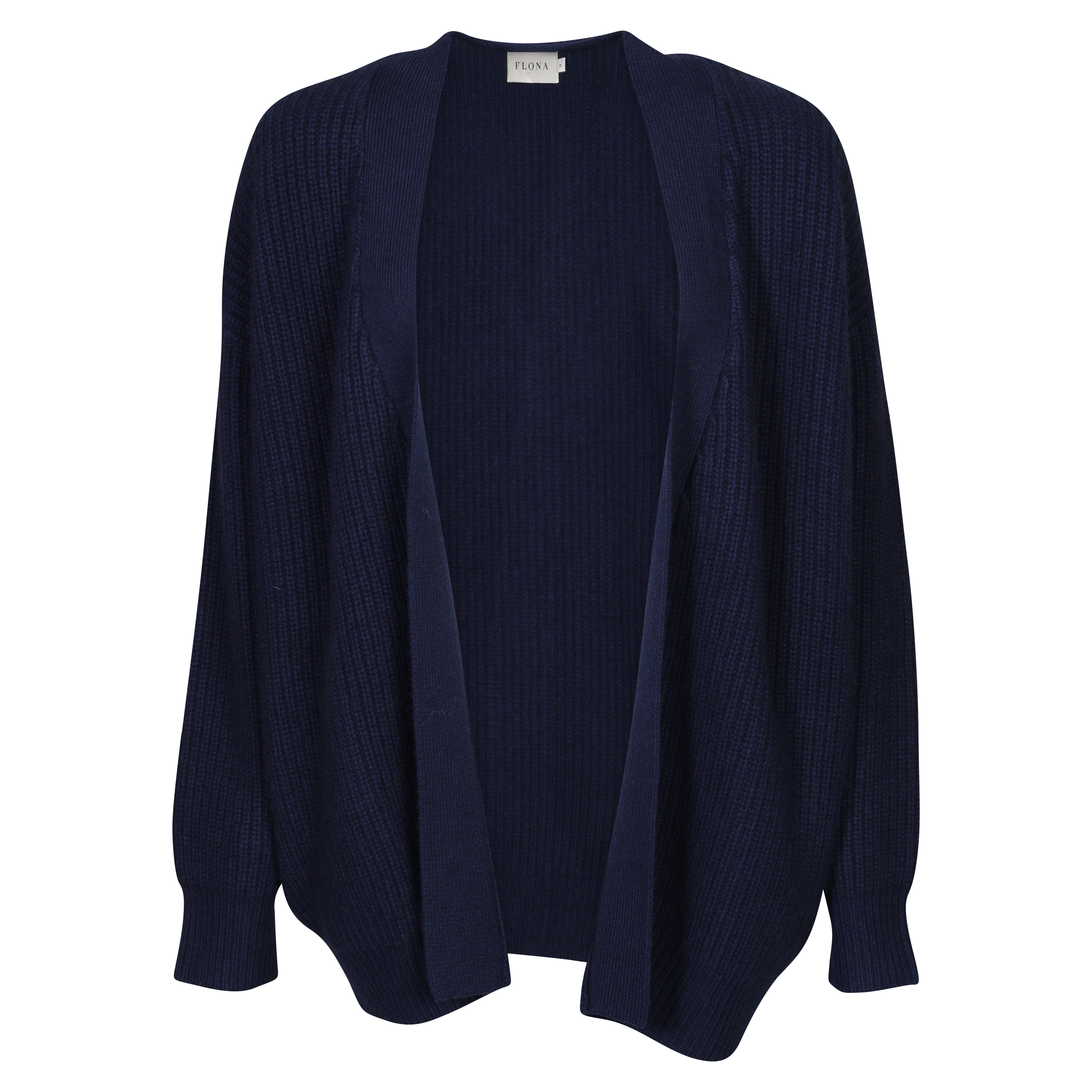 Flona Cashmere Cardigan in Navy