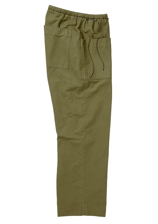 APPLIED ART FORMS Fatique Pants in Green XS/S