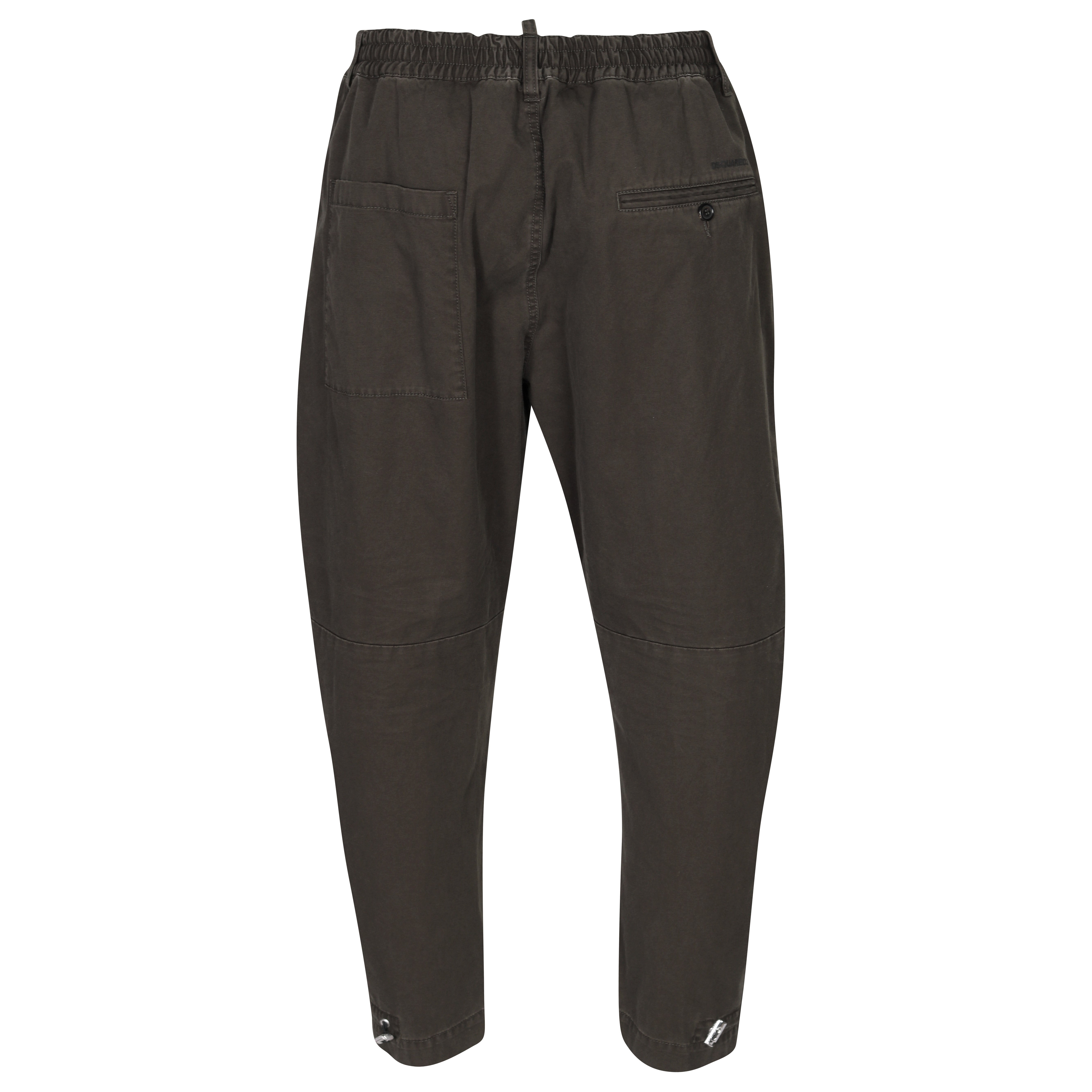 Dsquared Pully Pant in Dark Olive 52