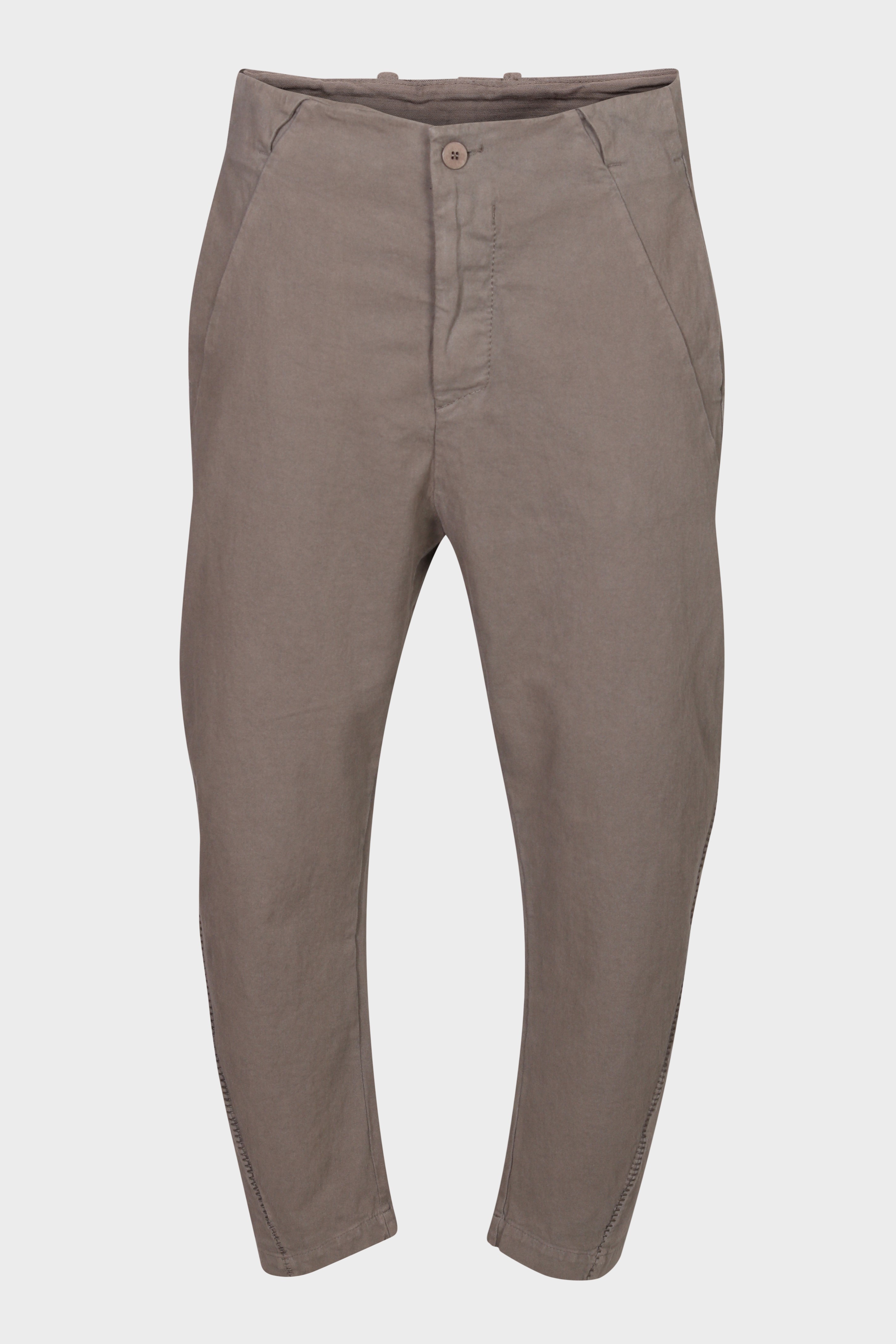 TRANSIT UOMO Cotton Wool Stretch Pant in Light Brown TRANSIT UOMO Cotton Wool Stretch Pant in Light Brown