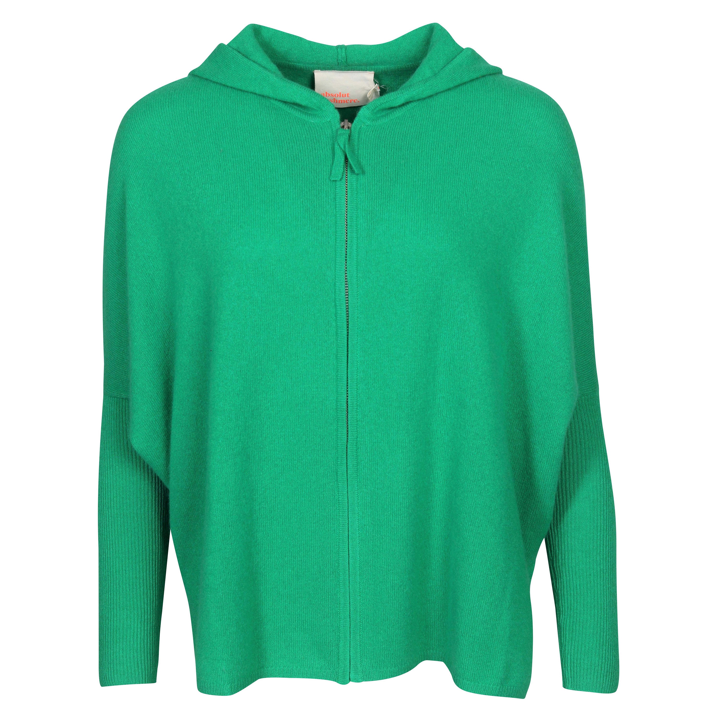 Absolut Cashmere Lilly Zip Hoodie in Imperial