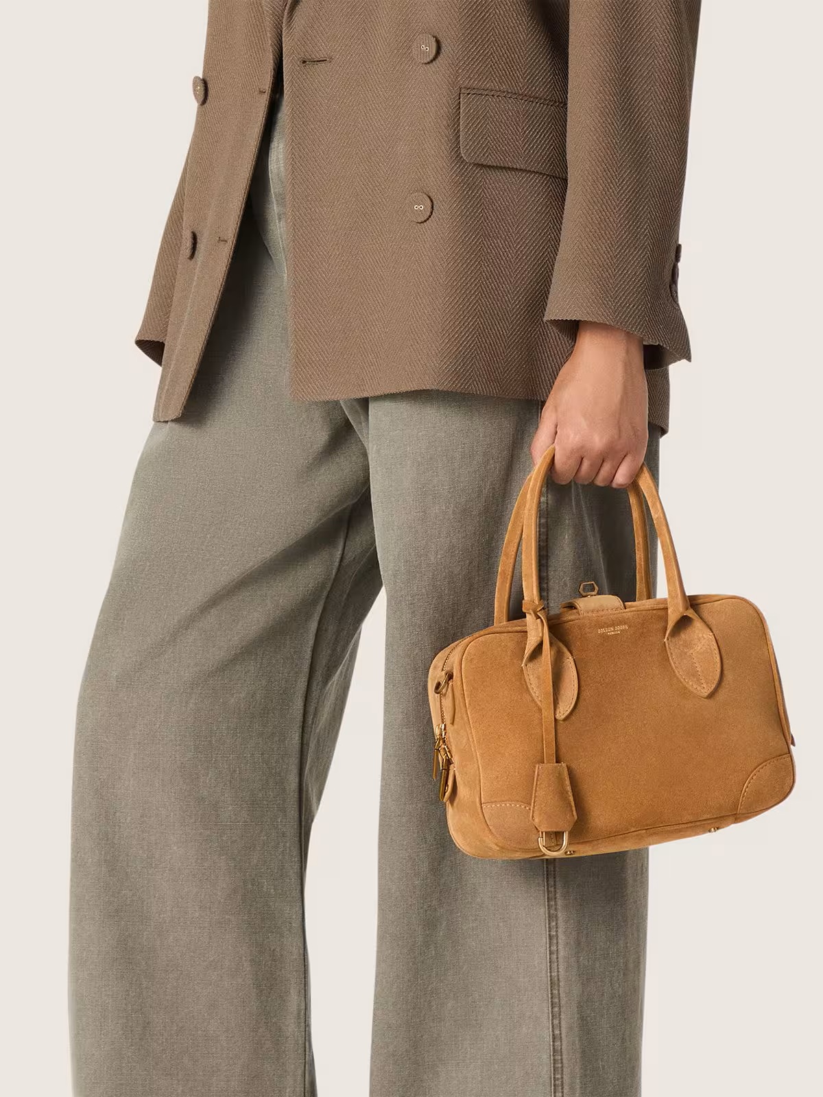 GOLDEN GOOSE Vita Bag in Camel