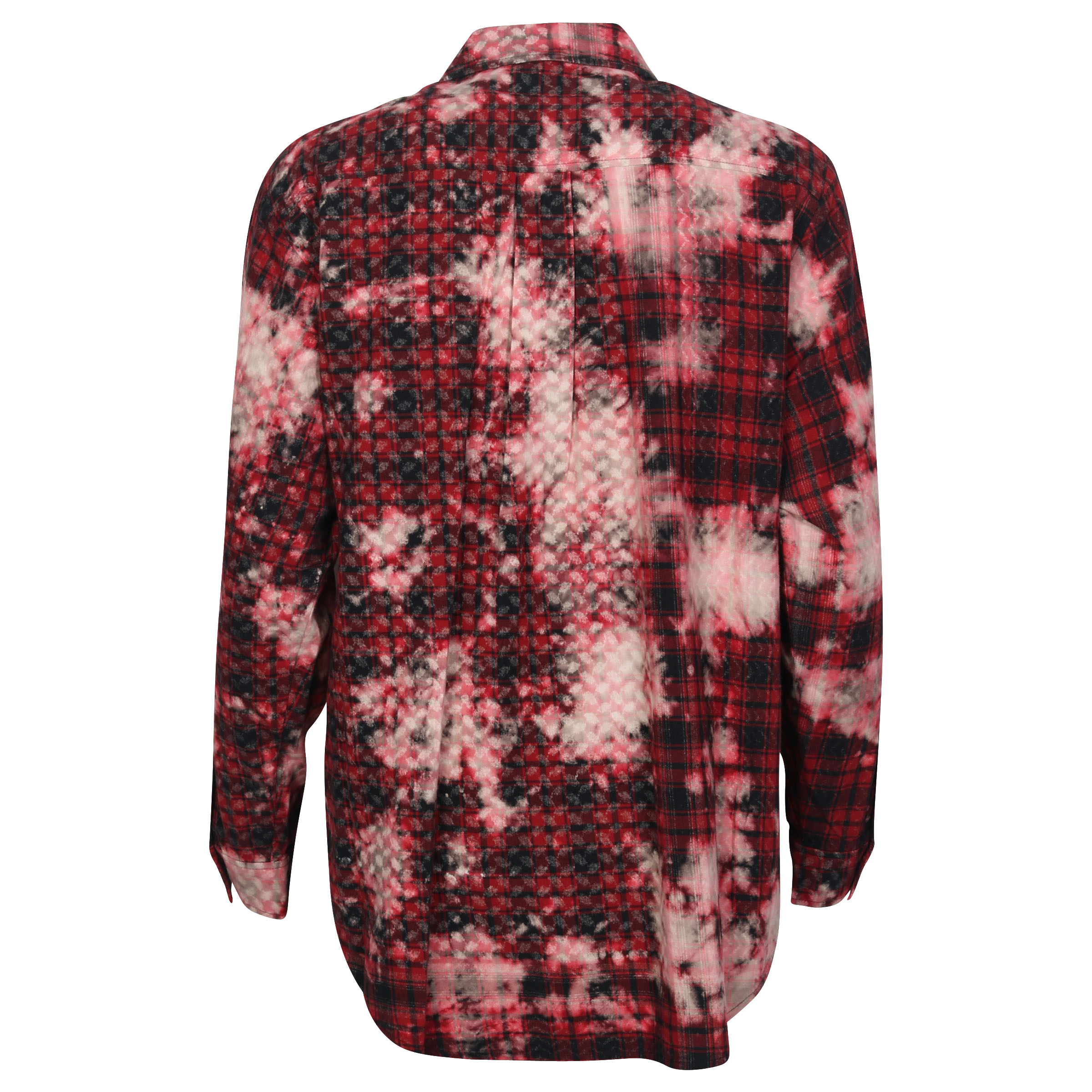 Lala Berlin Blouse Benett Bleached Check Kufiya L