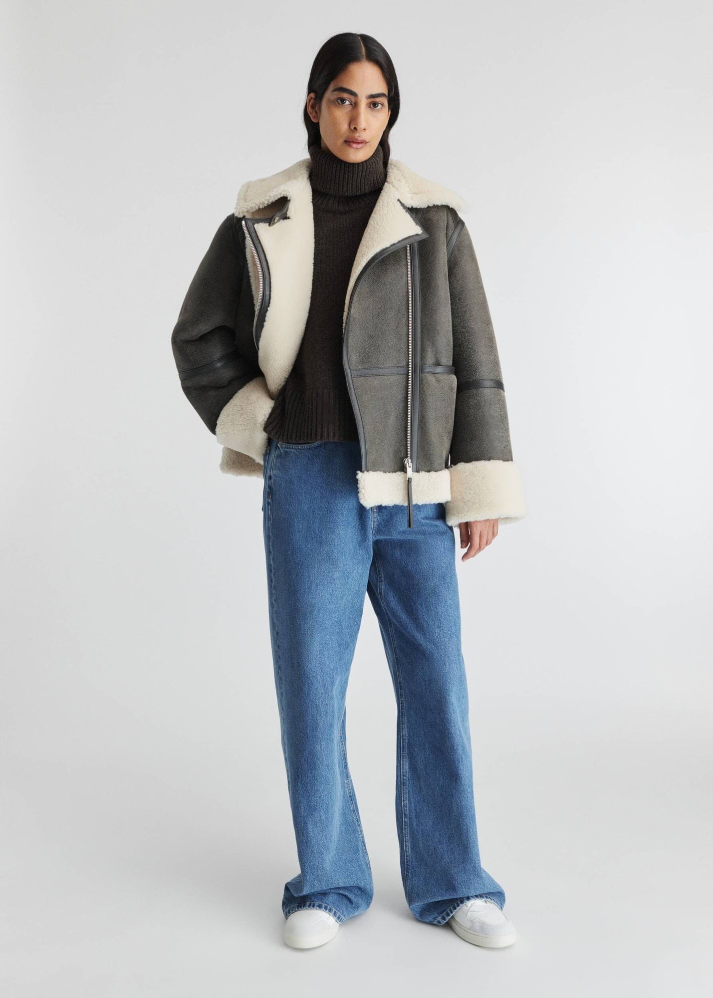 AXEL ARIGATO Horizon Shearling Jacket XL