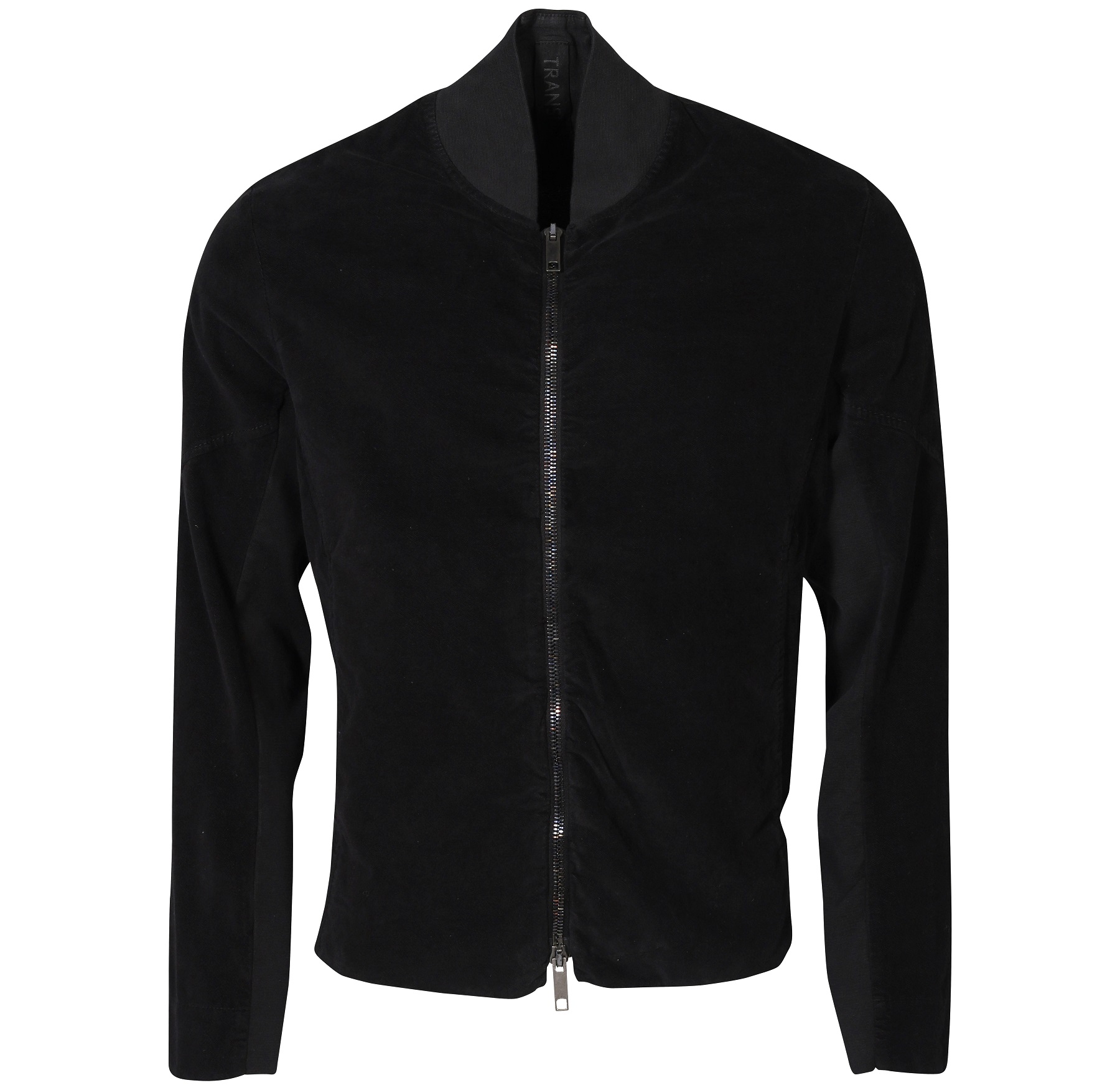 TRANSIT UOMO Cotton Stretch Jacket in Black