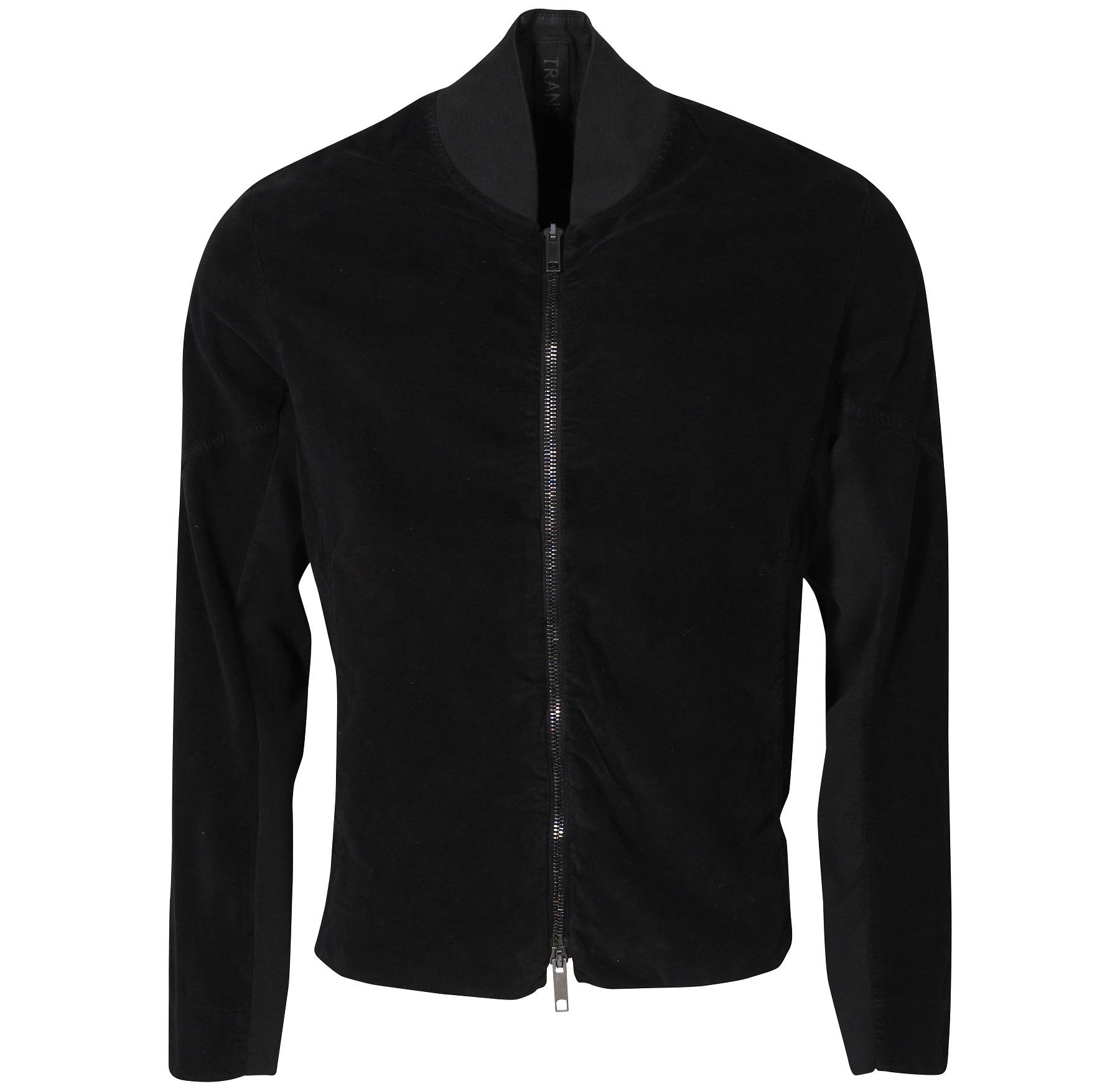 TRANSIT UOMO Cotton Stretch Jacket in Black XL