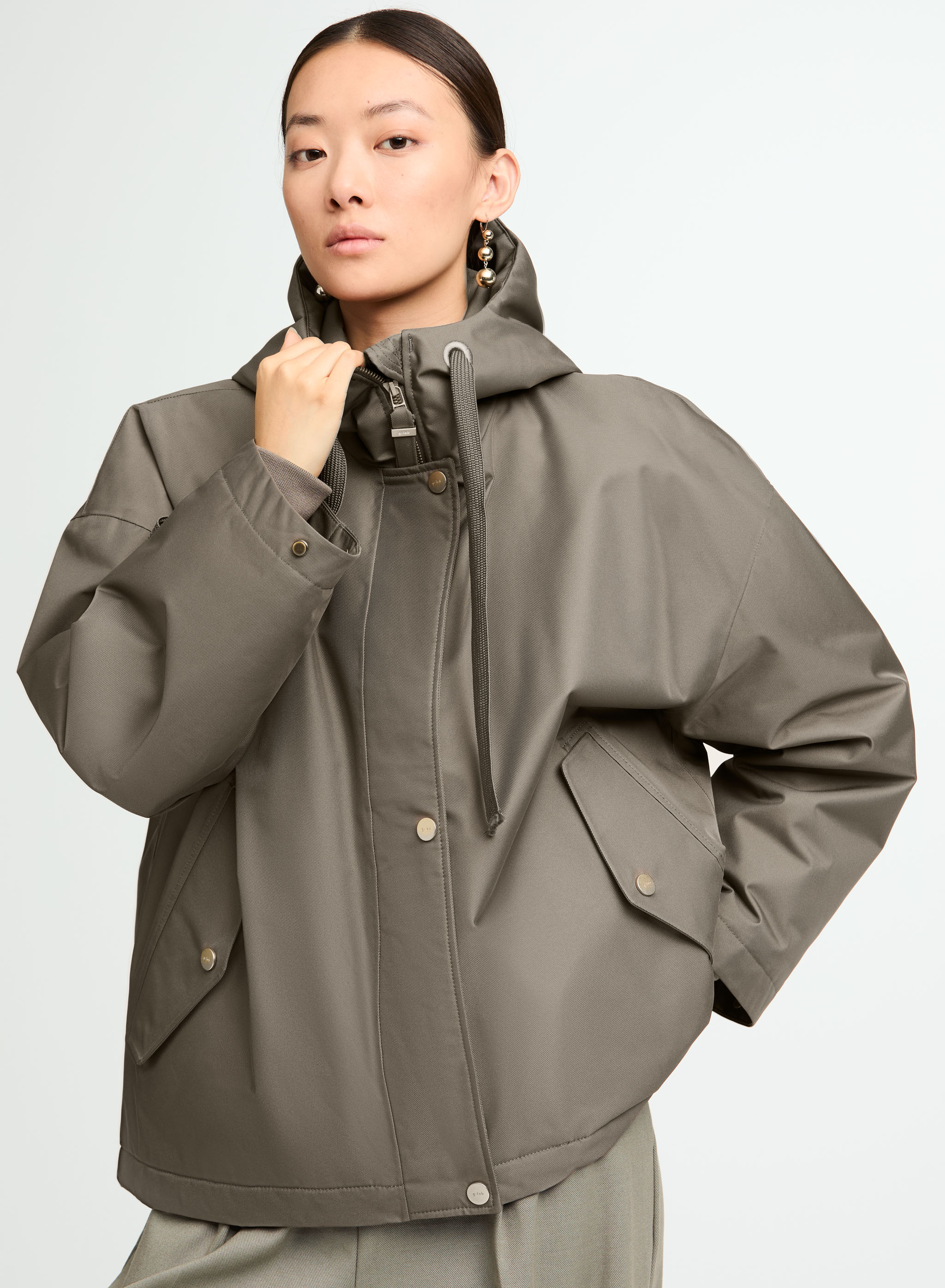 G-LAB Rosie Jacket in Taupe